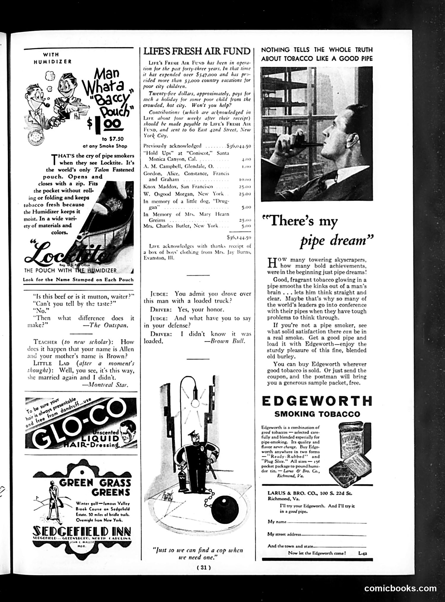 Life — October 24, 1930 — page 33 of 36