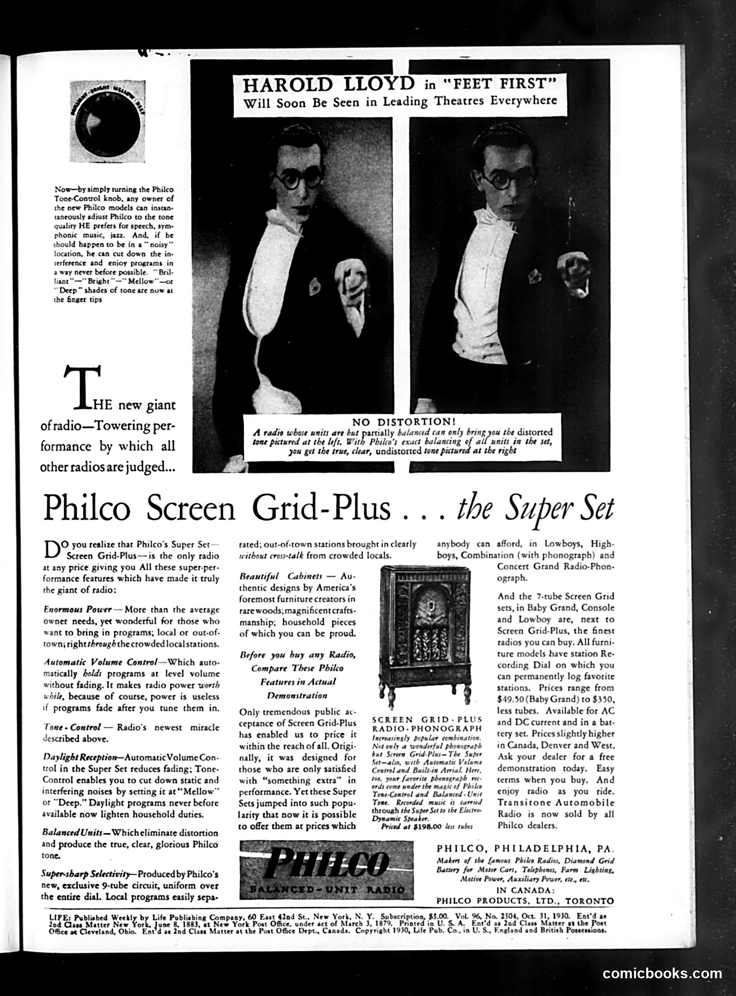 Life — October 31, 1930 — page 3 of 36