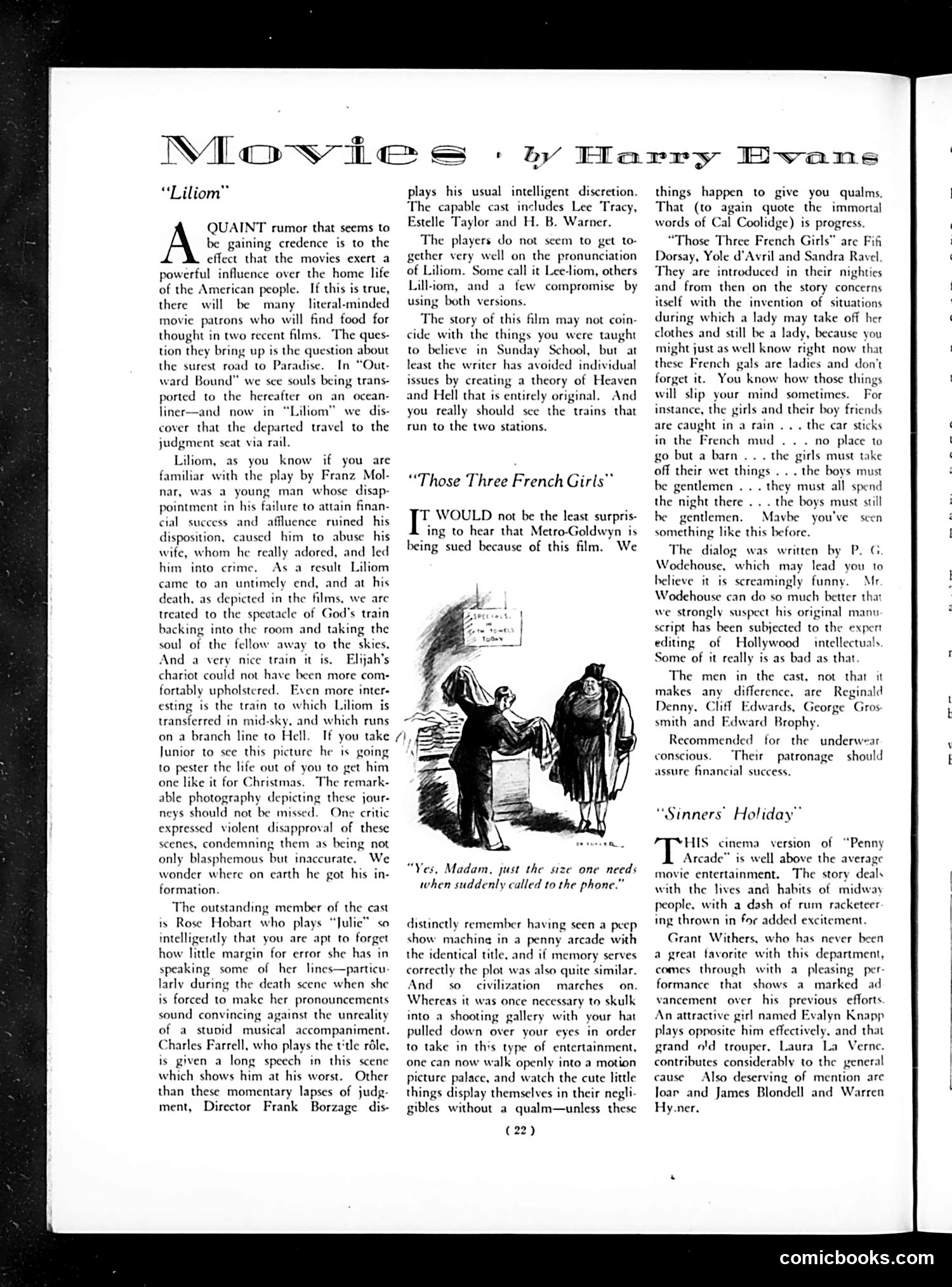 Life — October 31, 1930 — page 24 of 36