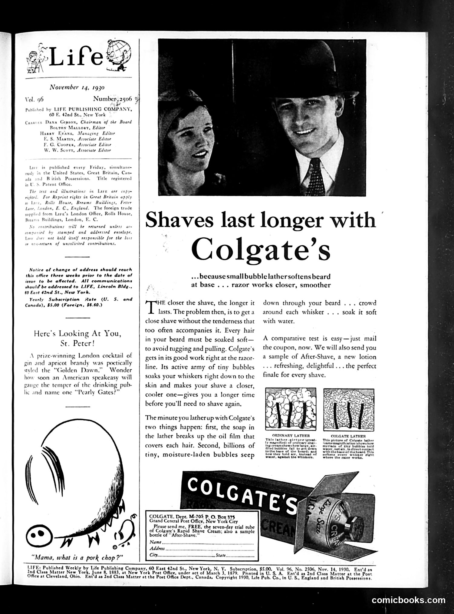 Life — November 14, 1930 — page 3 of 36