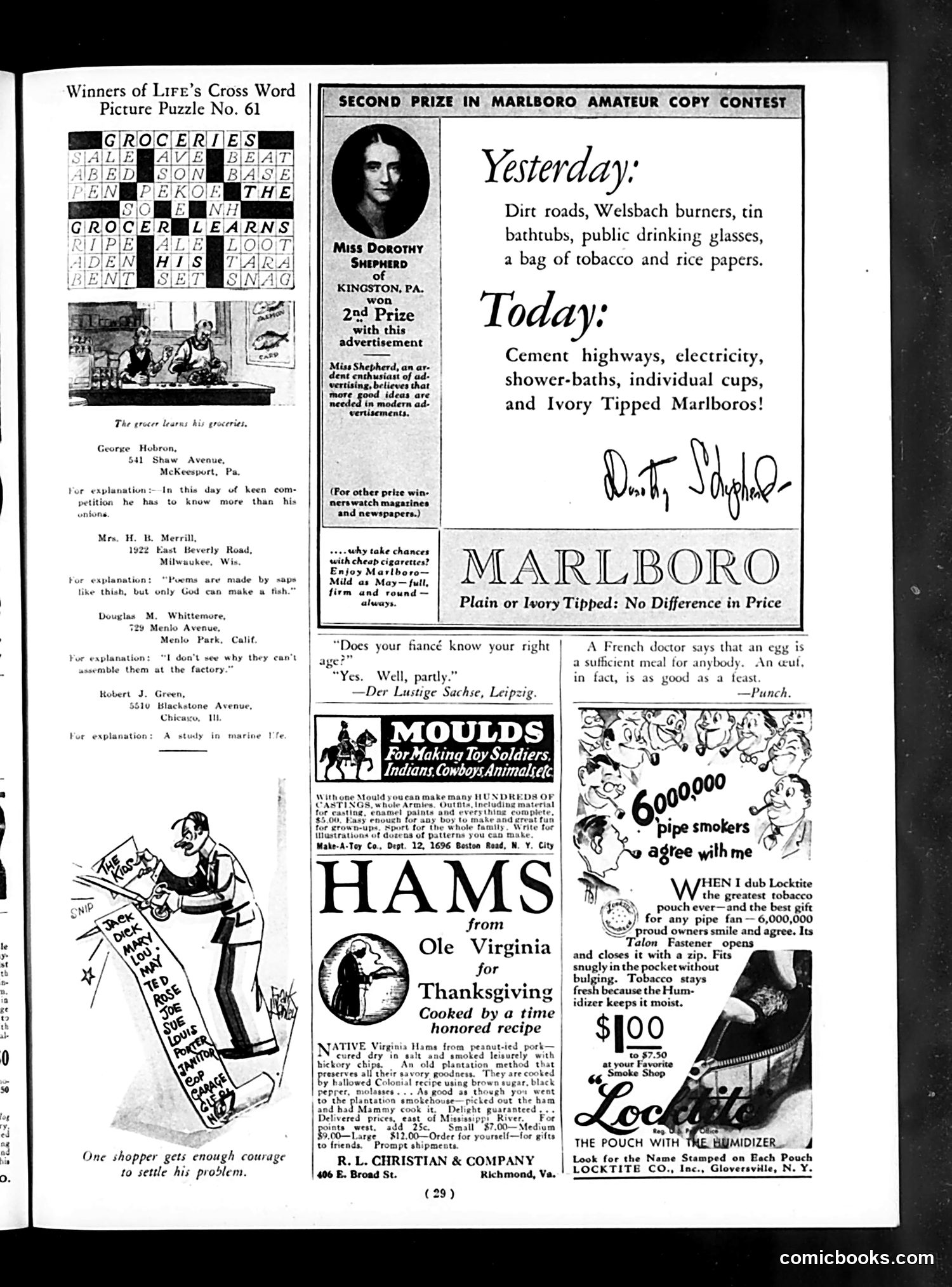 Life — November 14, 1930 — page 31 of 36