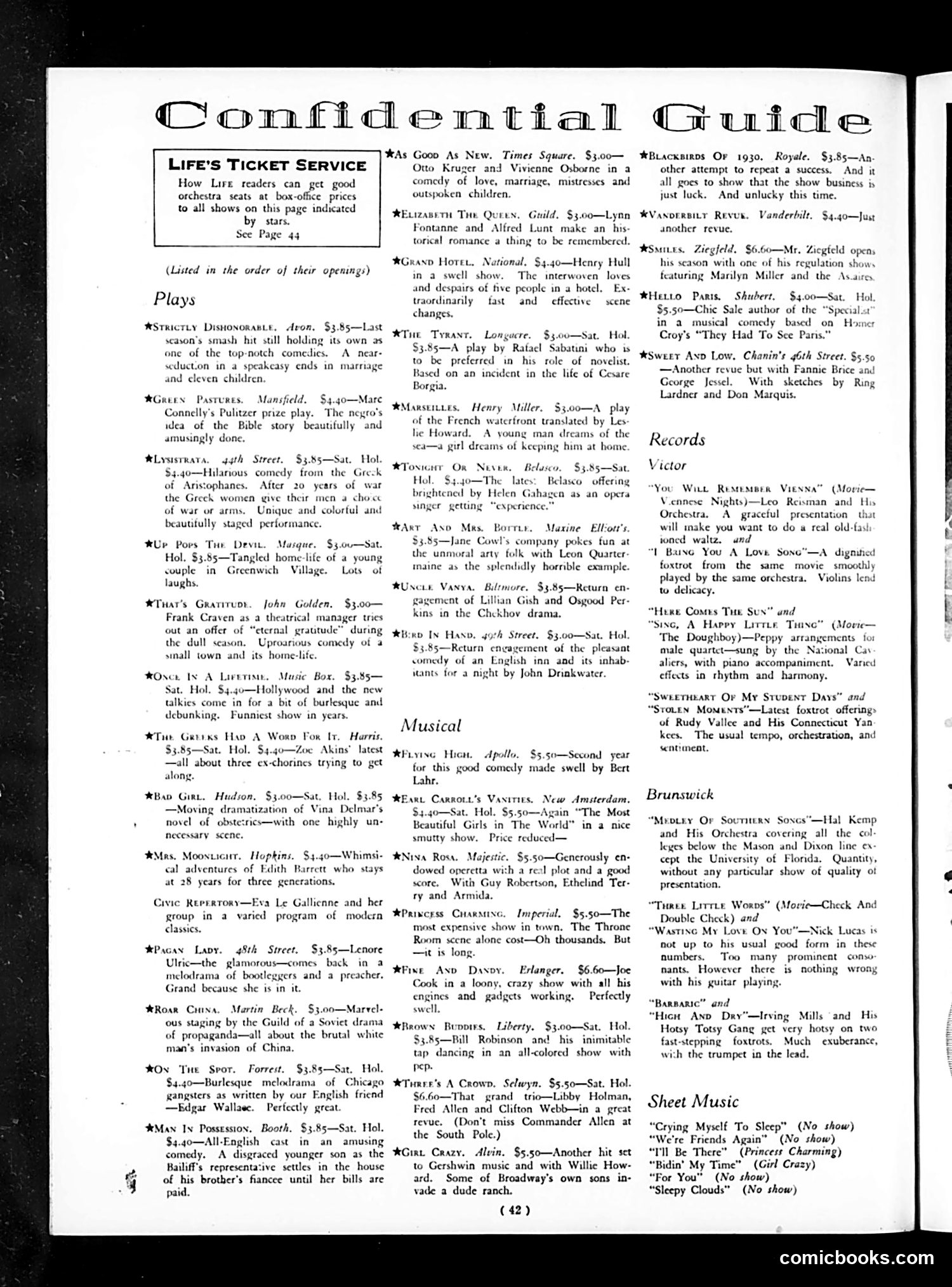 Life — December 5, 1930 — page 44 of 60