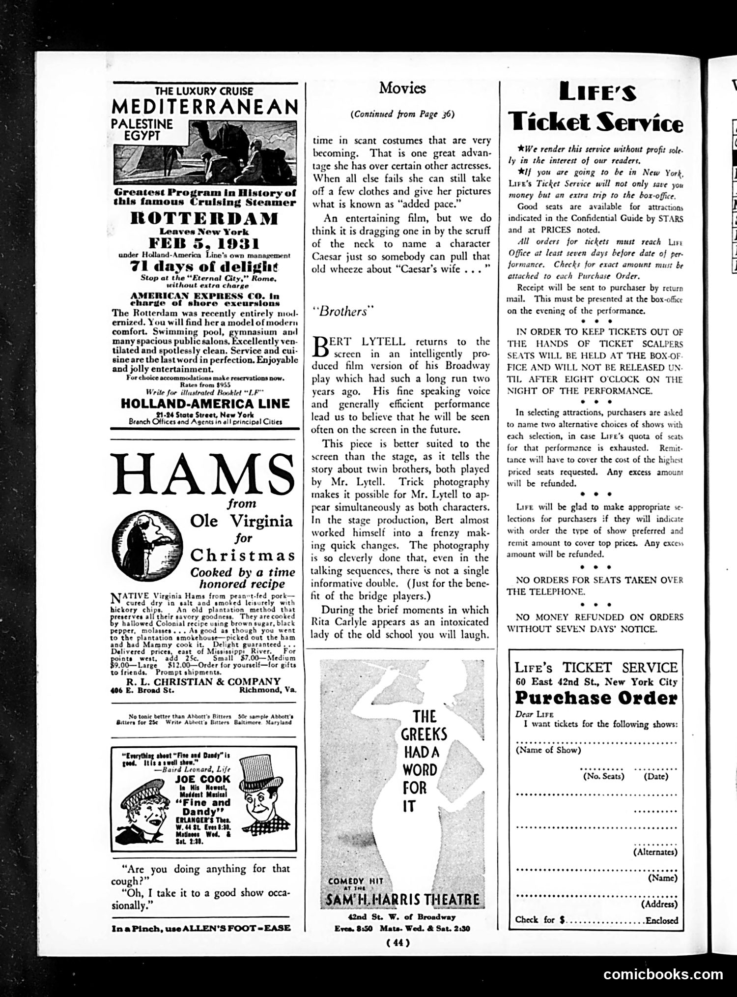 Life — December 5, 1930 — page 46 of 60