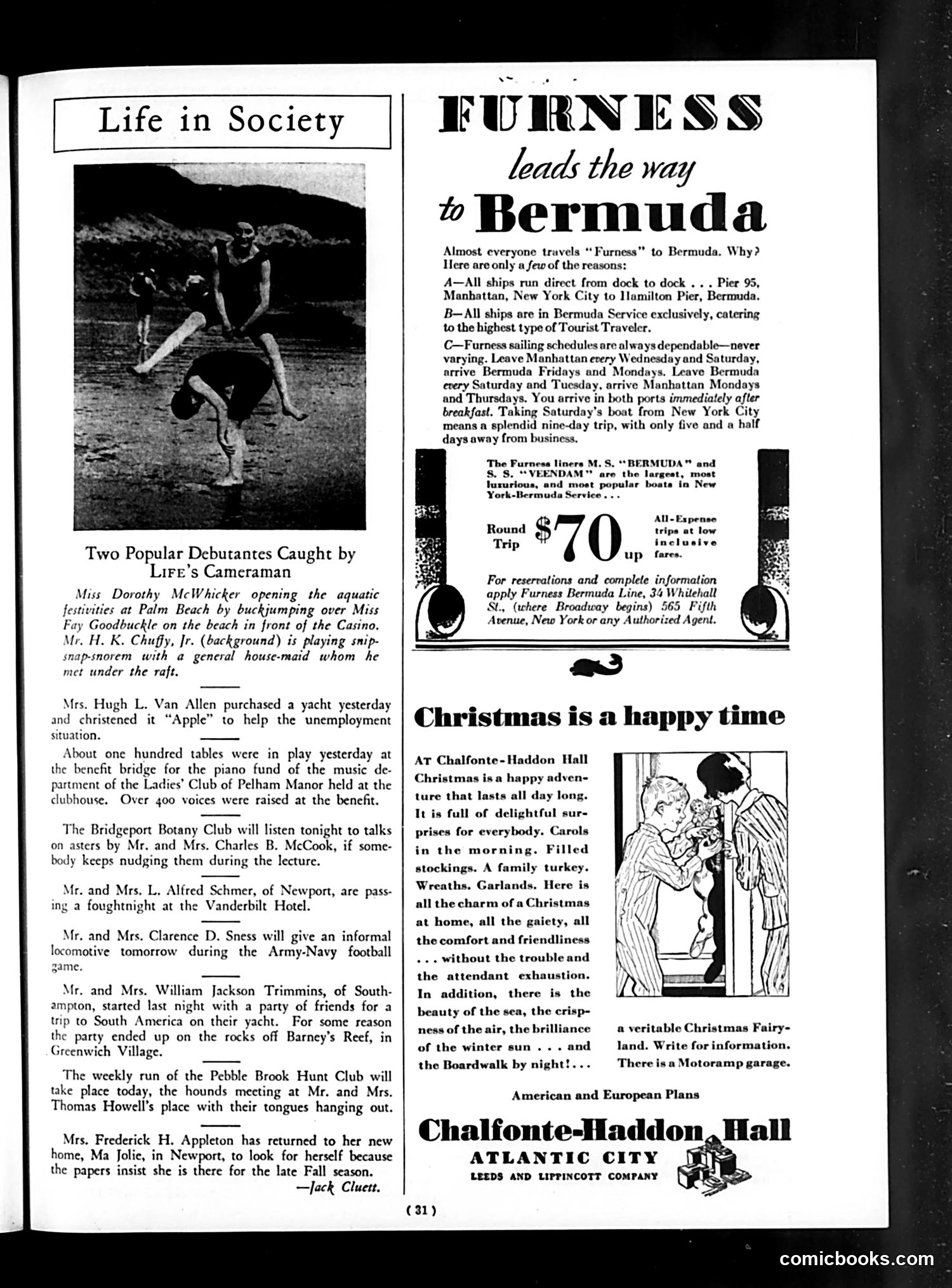 Life — December 12, 1930 — page 33 of 36