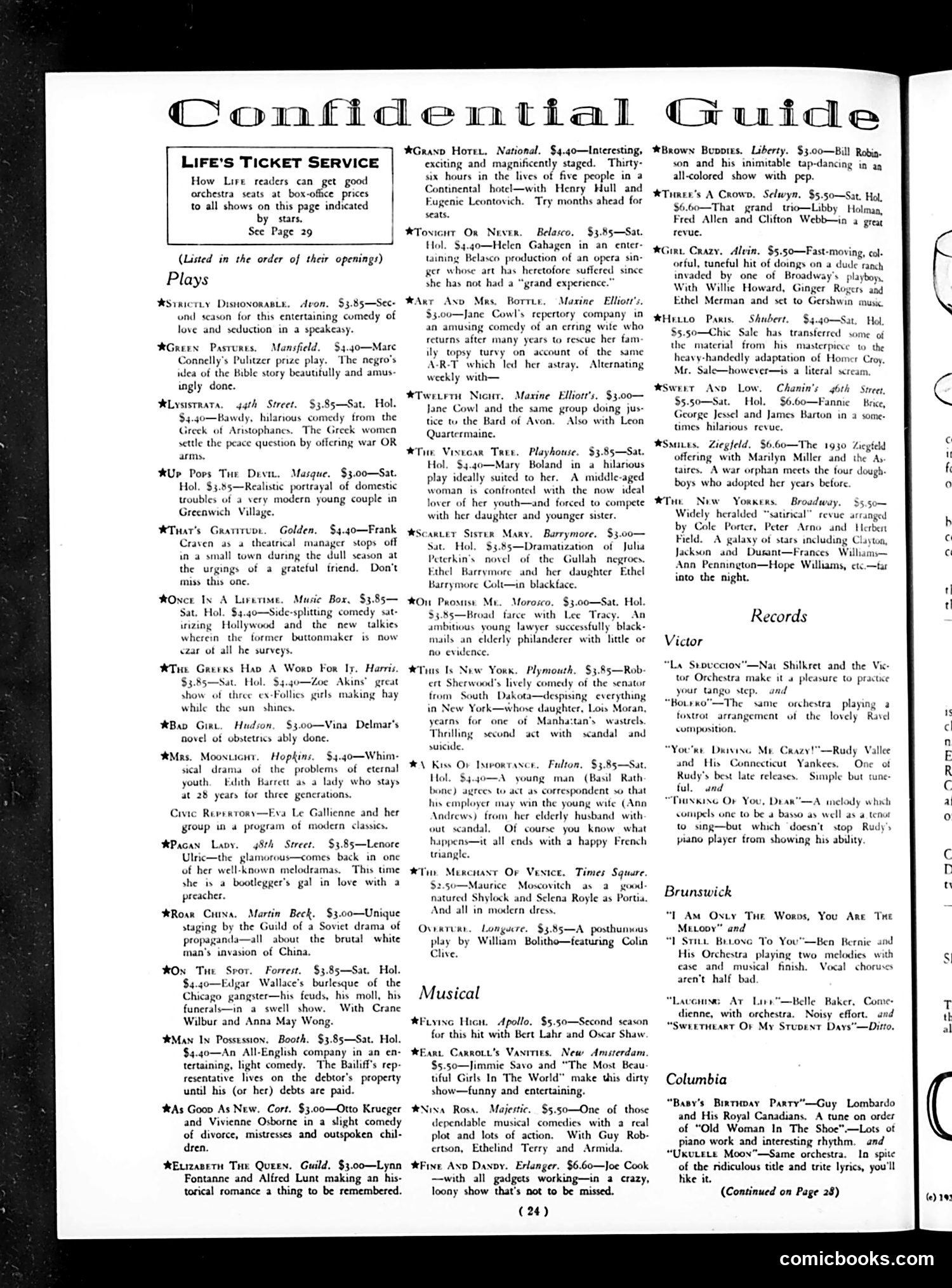 Life — December 19, 1930 — page 26 of 37