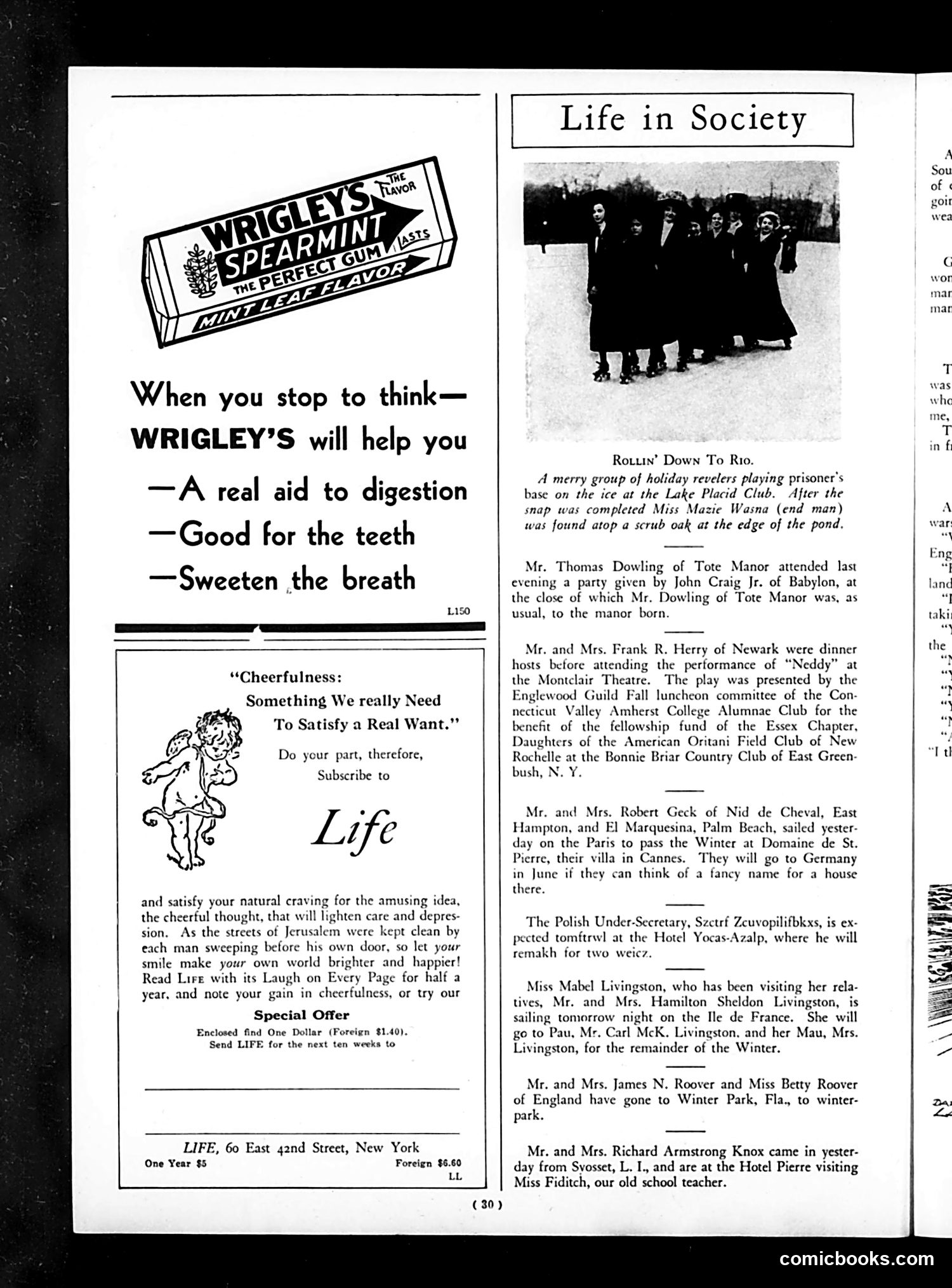 Life — January 2, 1931 — page 32 of 37