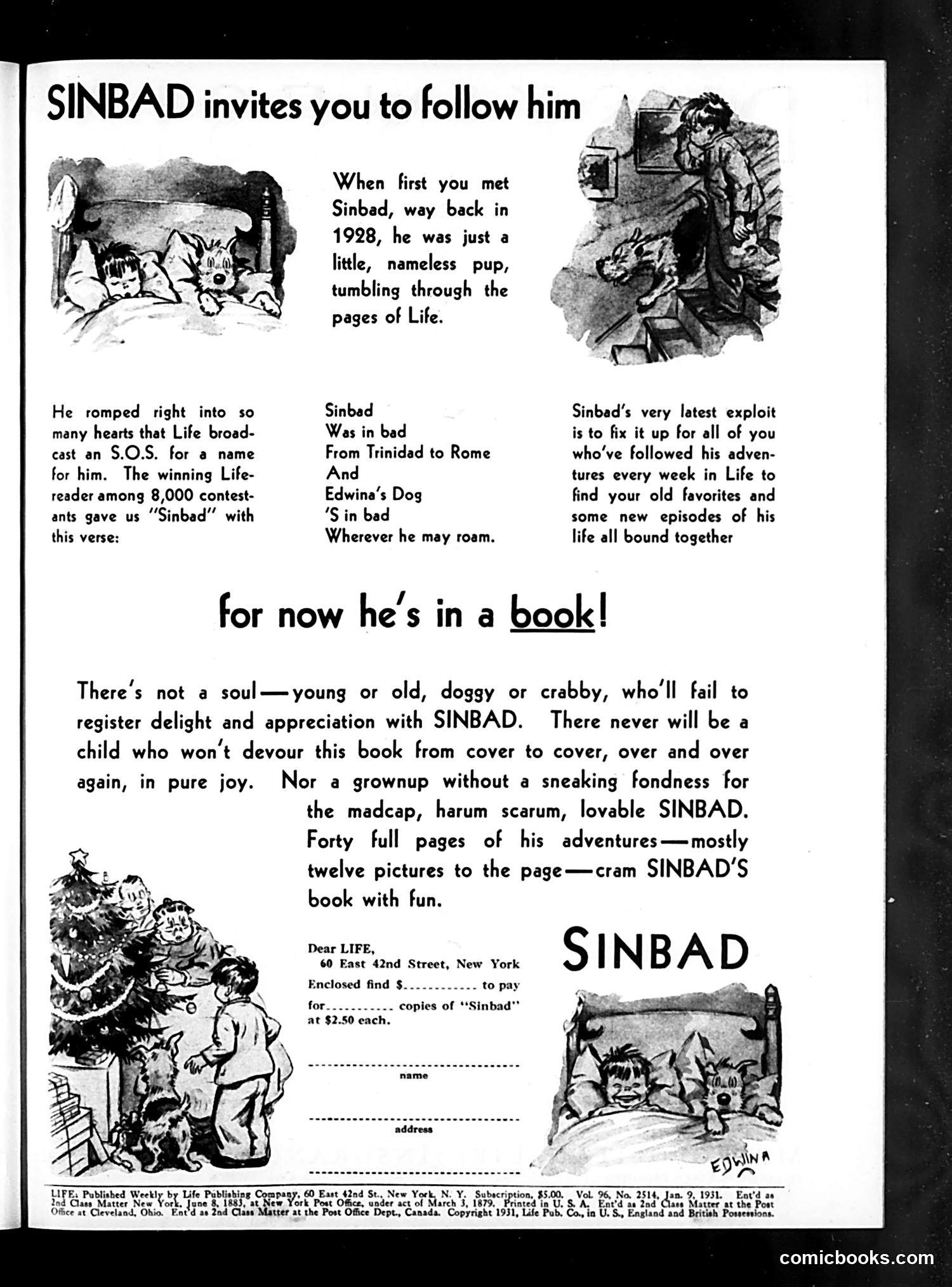 Life — January 9, 1931 — page 3 of 36