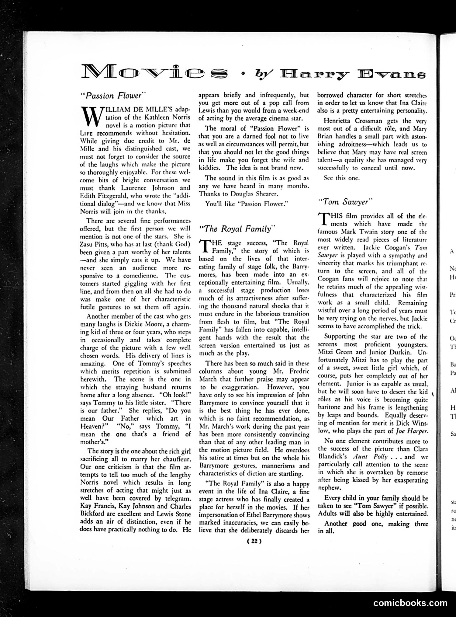 Life — January 9, 1931 — page 24 of 36