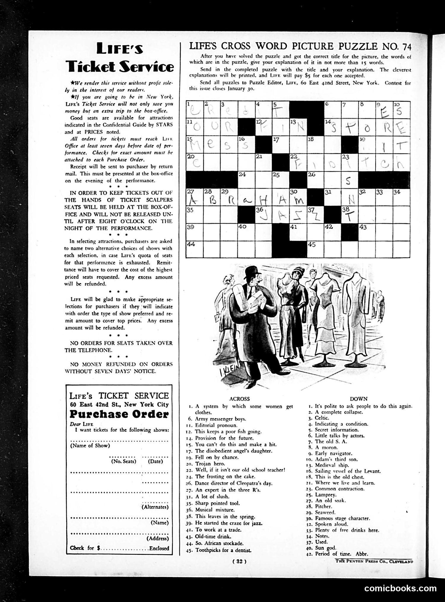 Life — January 9, 1931 — page 34 of 36