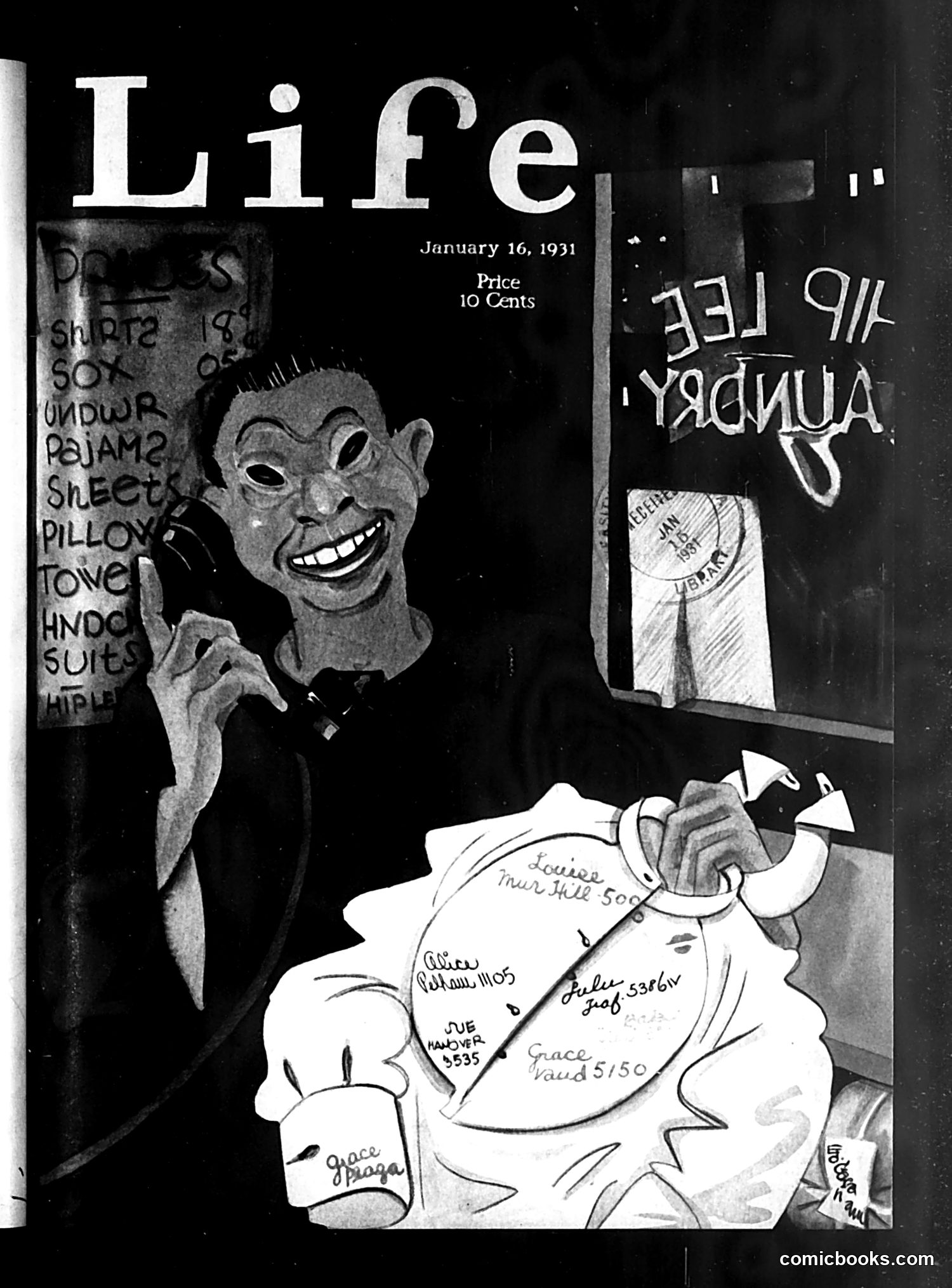 Life — January 16, 1931 — page 1 of 36