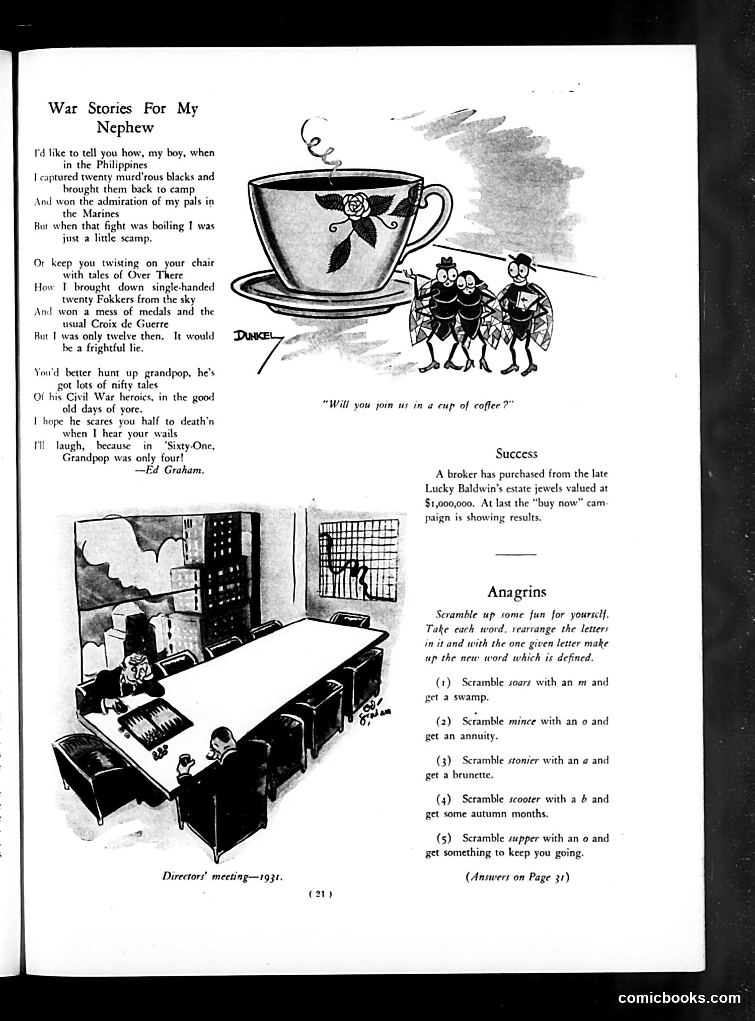 Life — January 16, 1931 — page 23 of 36