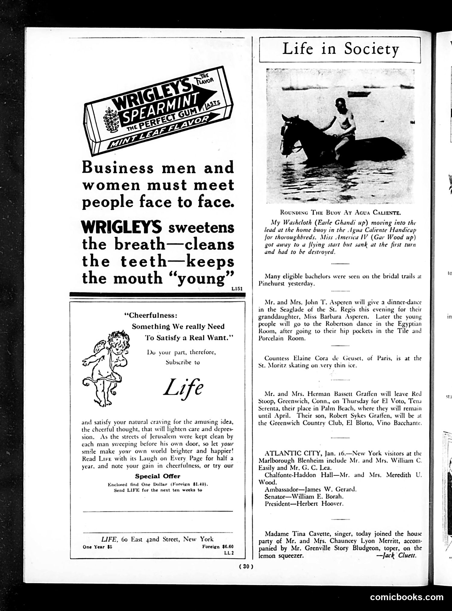 Life — January 16, 1931 — page 32 of 36