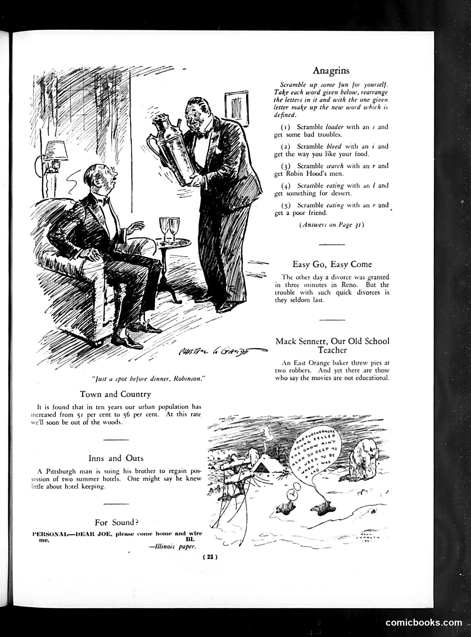Life — January 23, 1931 — page 25 of 36
