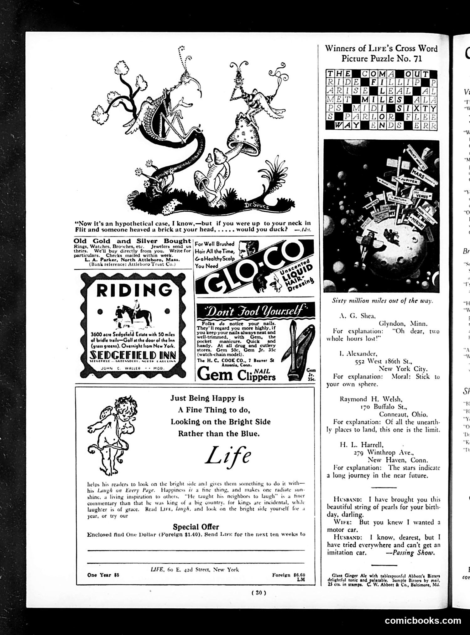 Life — January 23, 1931 — page 32 of 36