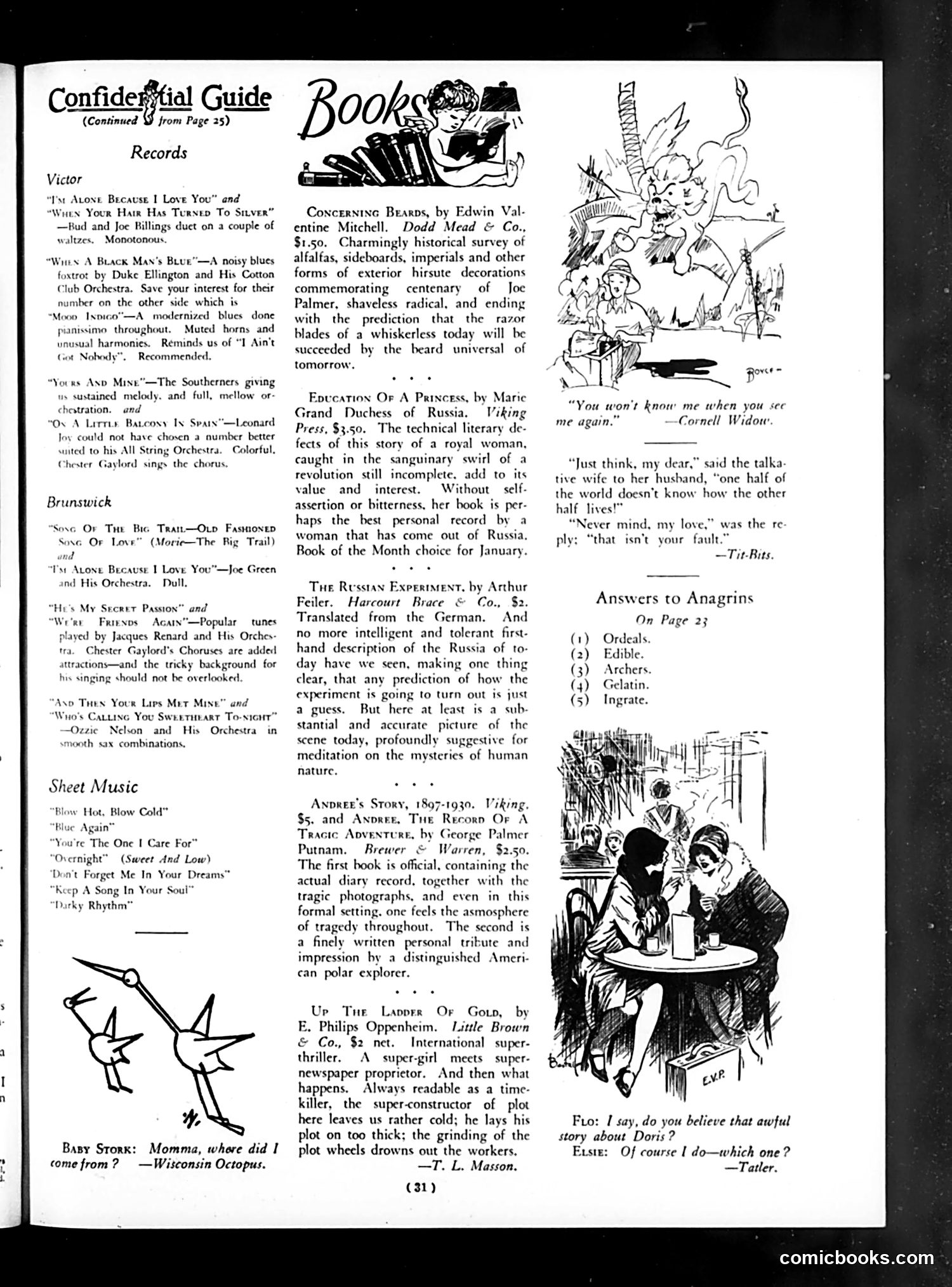 Life — January 23, 1931 — page 33 of 36