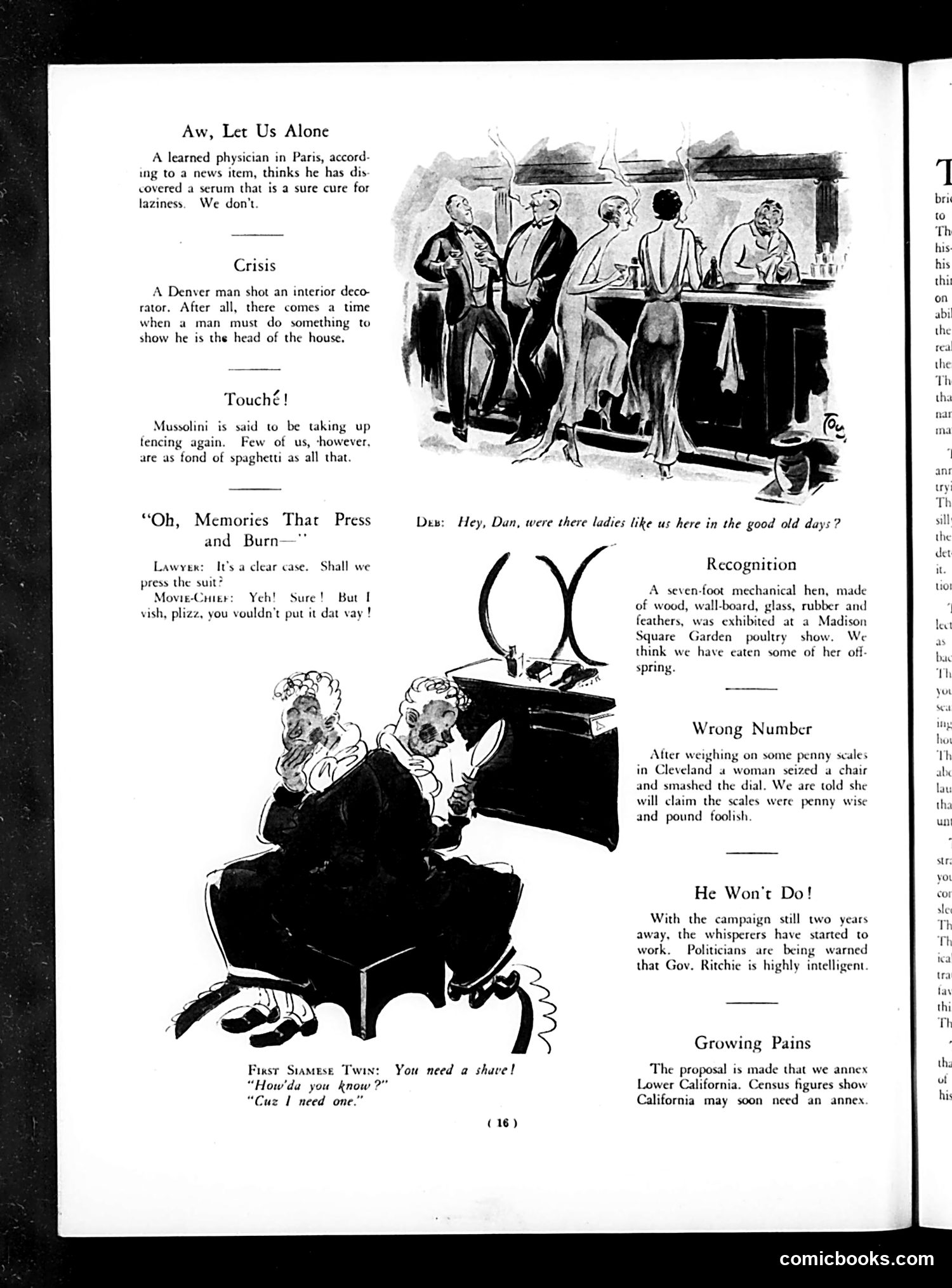 Life — January 30, 1931 — page 18 of 36