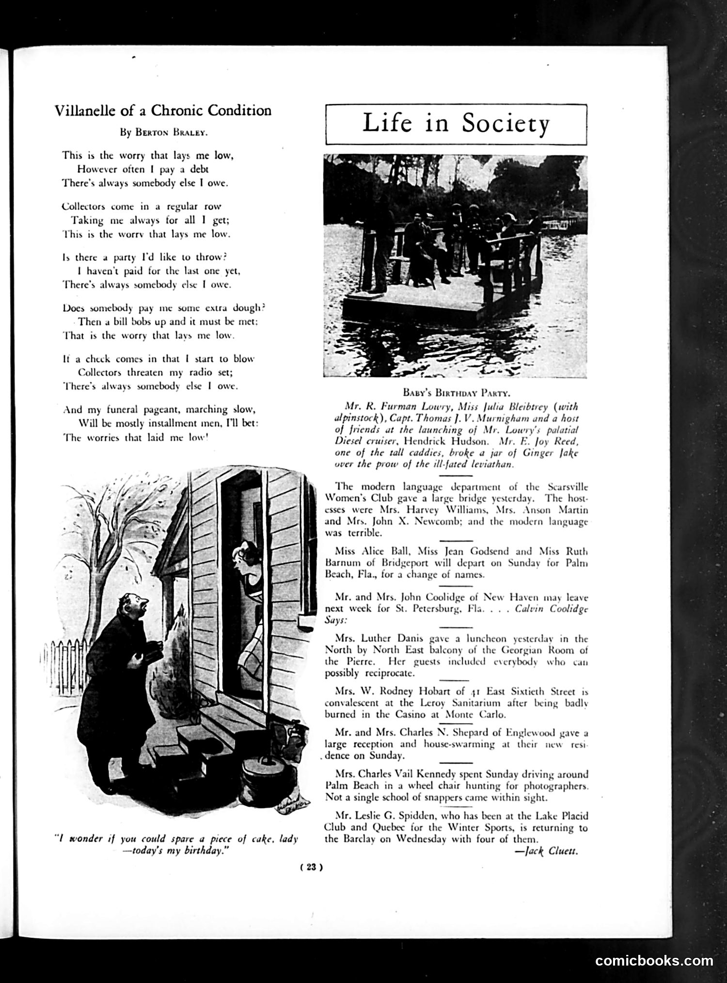 Life — January 30, 1931 — page 25 of 36
