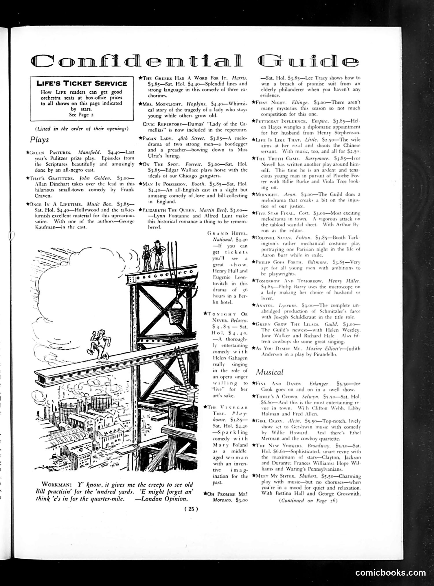 Life — January 30, 1931 — page 27 of 36