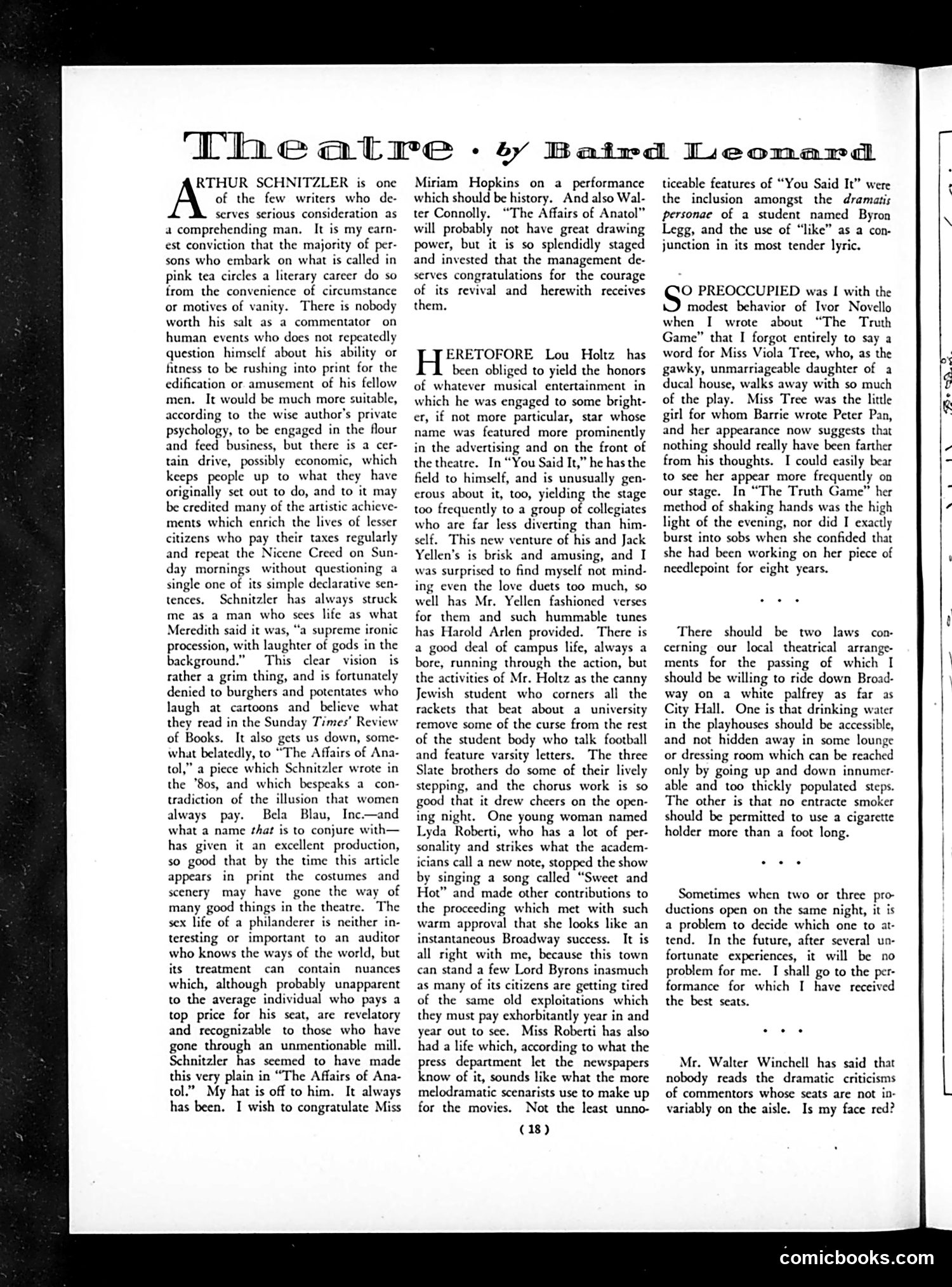 Life — February 6, 1931 — page 20 of 36