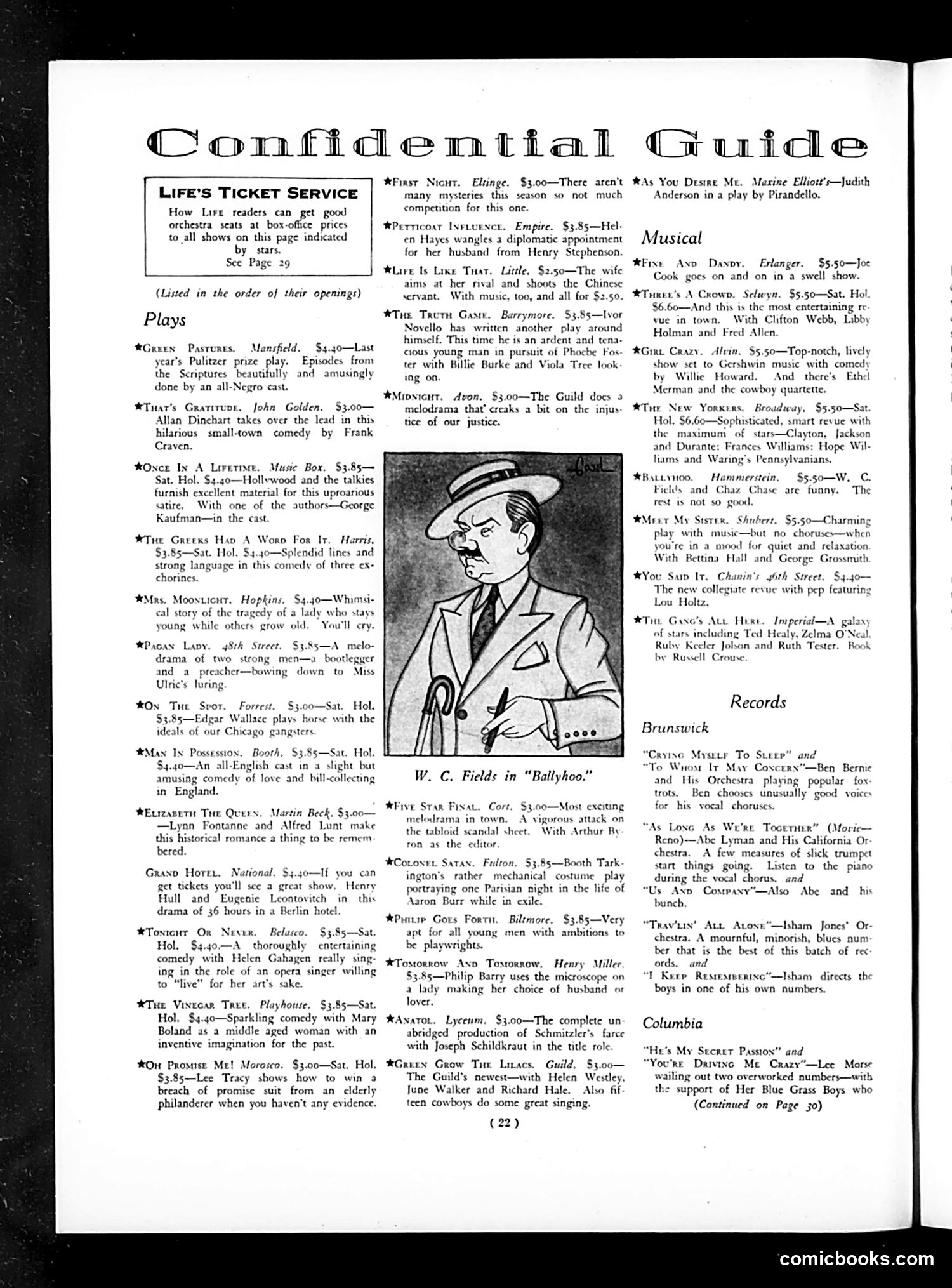 Life — February 6, 1931 — page 24 of 36