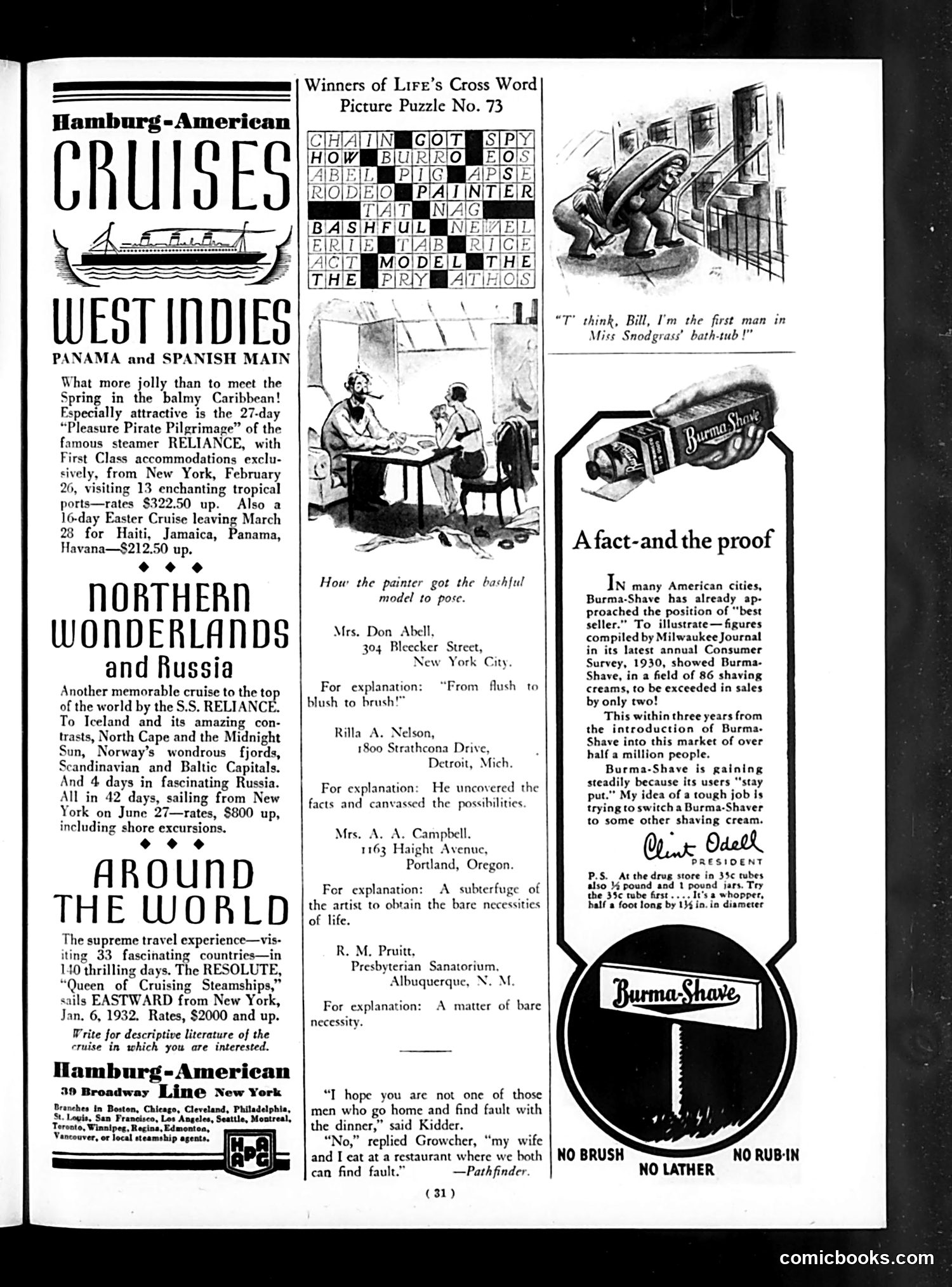 Life — February 6, 1931 — page 33 of 36