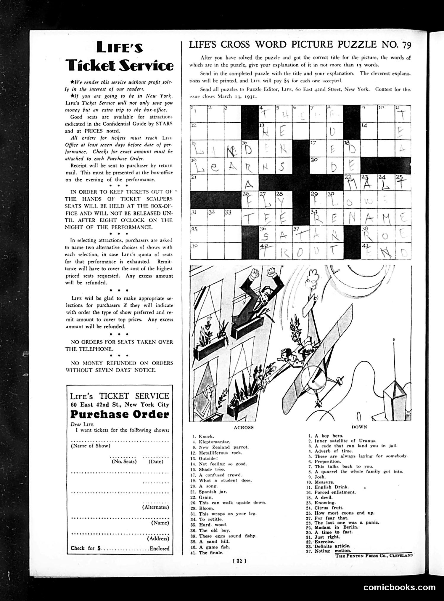 Life — February 13, 1931 — page 34 of 36