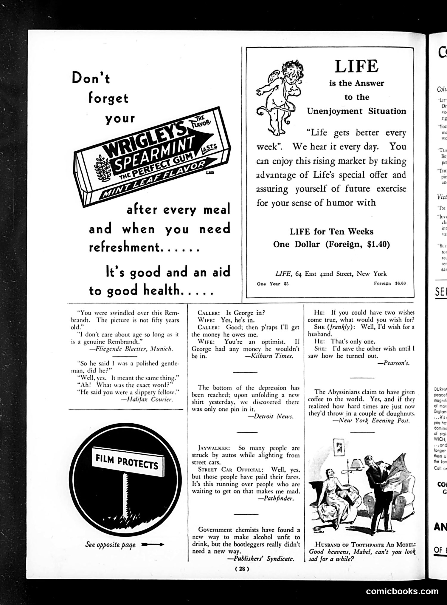 Life — February 20, 1931 — page 30 of 36