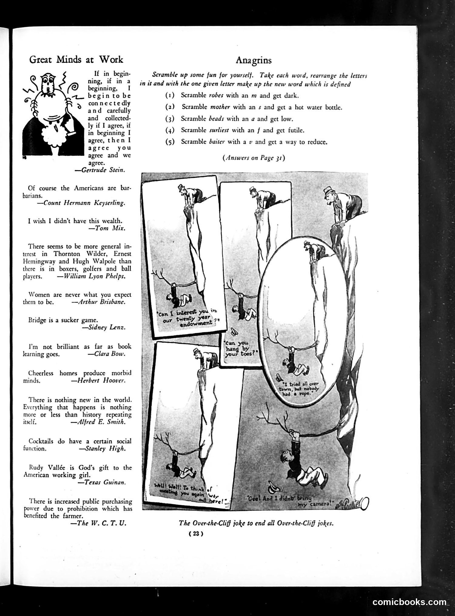Life — February 27, 1931 — page 25 of 37