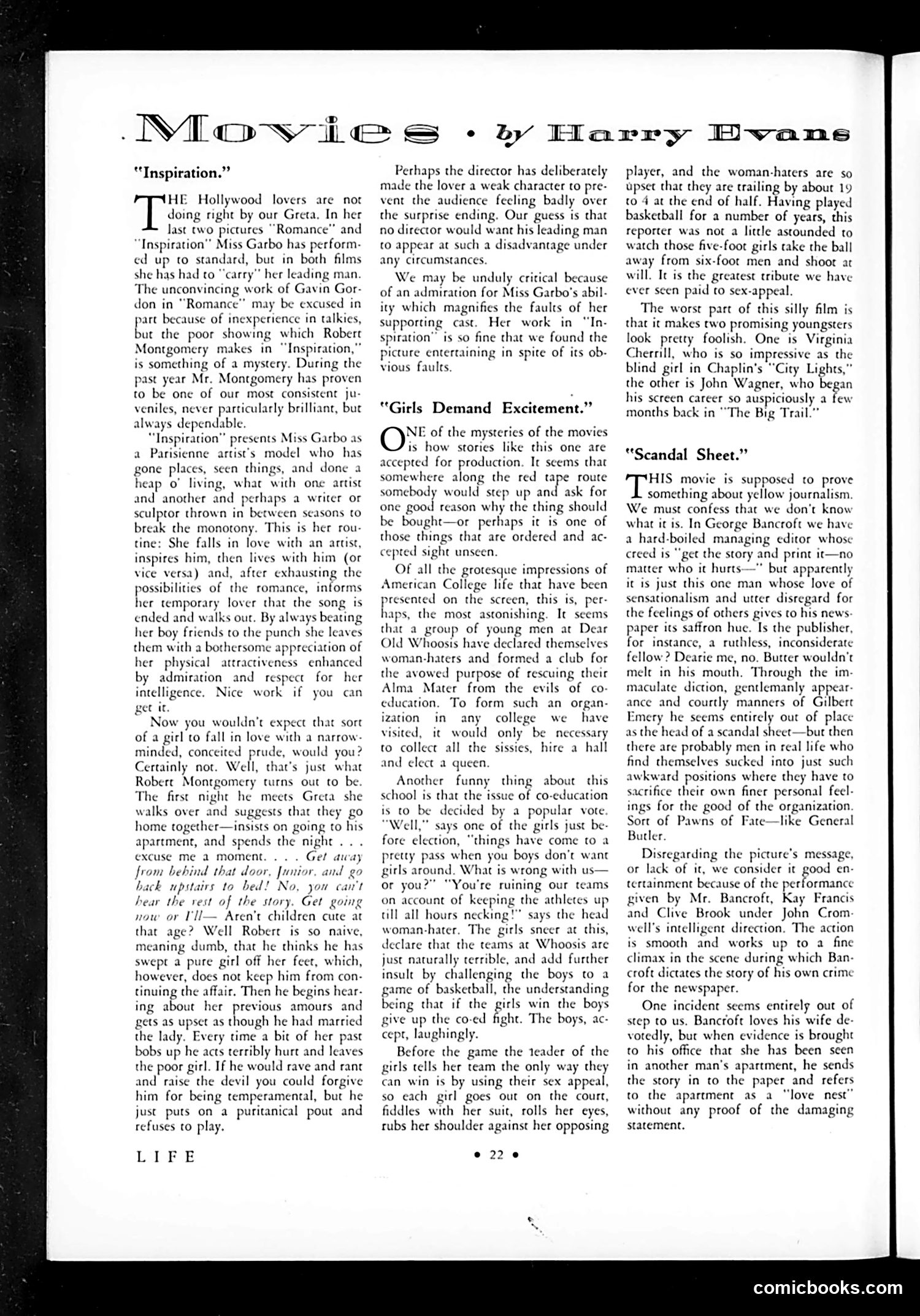 Life — March 6, 1931 — page 24 of 36
