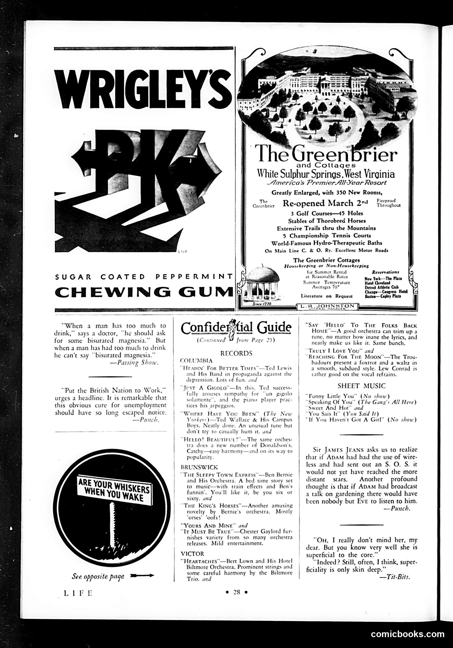Life — March 6, 1931 — page 30 of 36