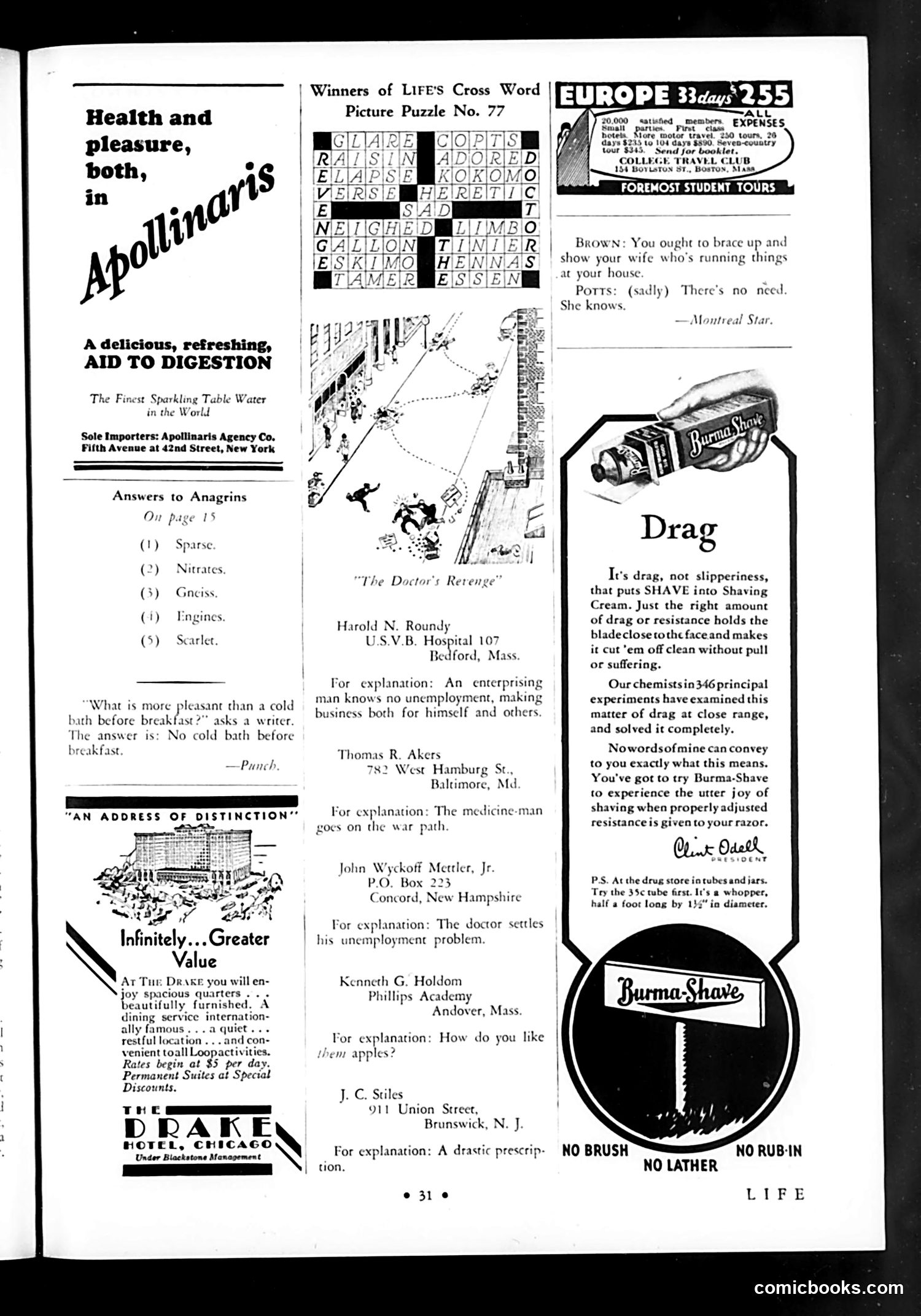 Life — March 6, 1931 — page 33 of 36