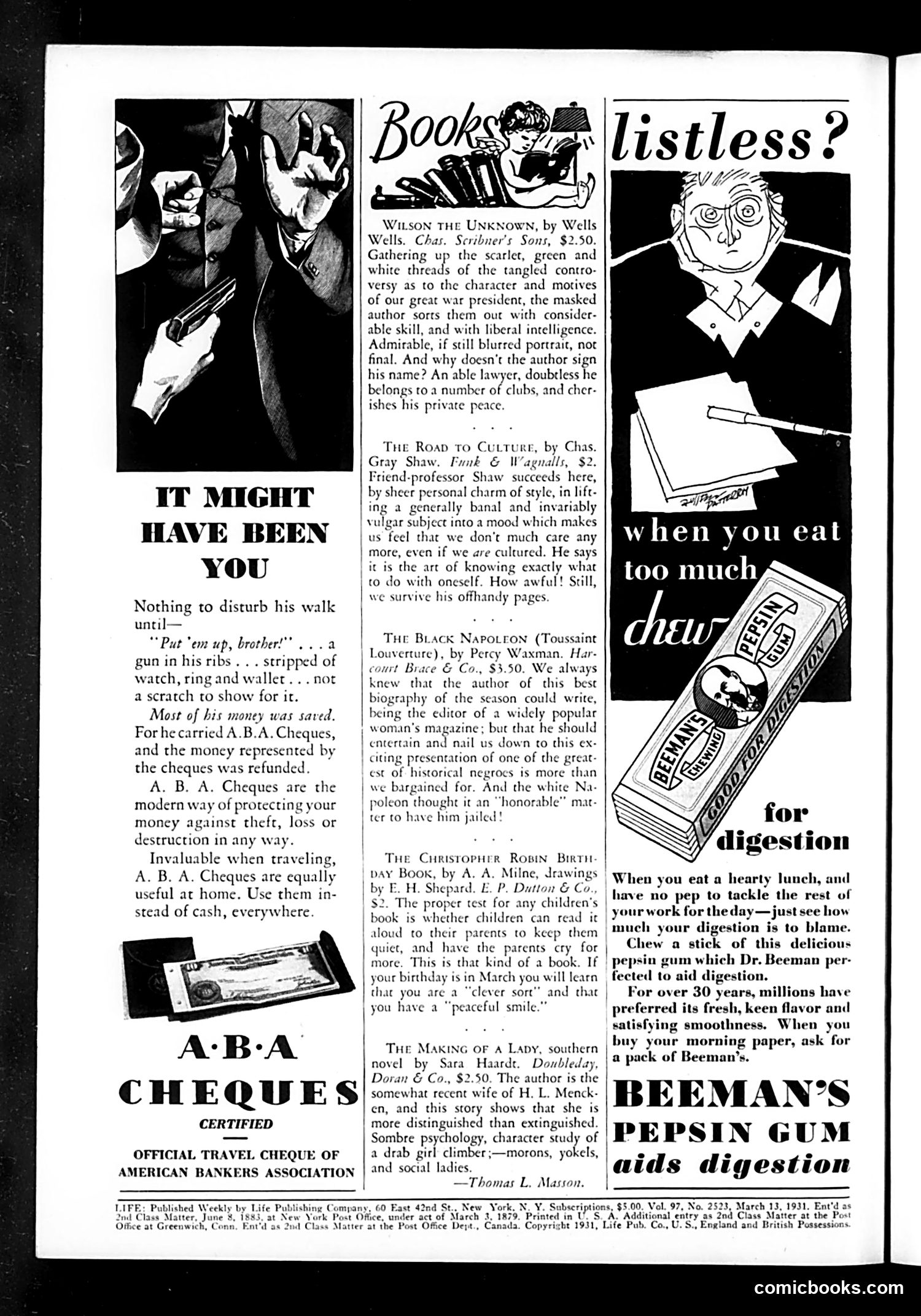 Life — March 13, 1931 — page 4 of 37