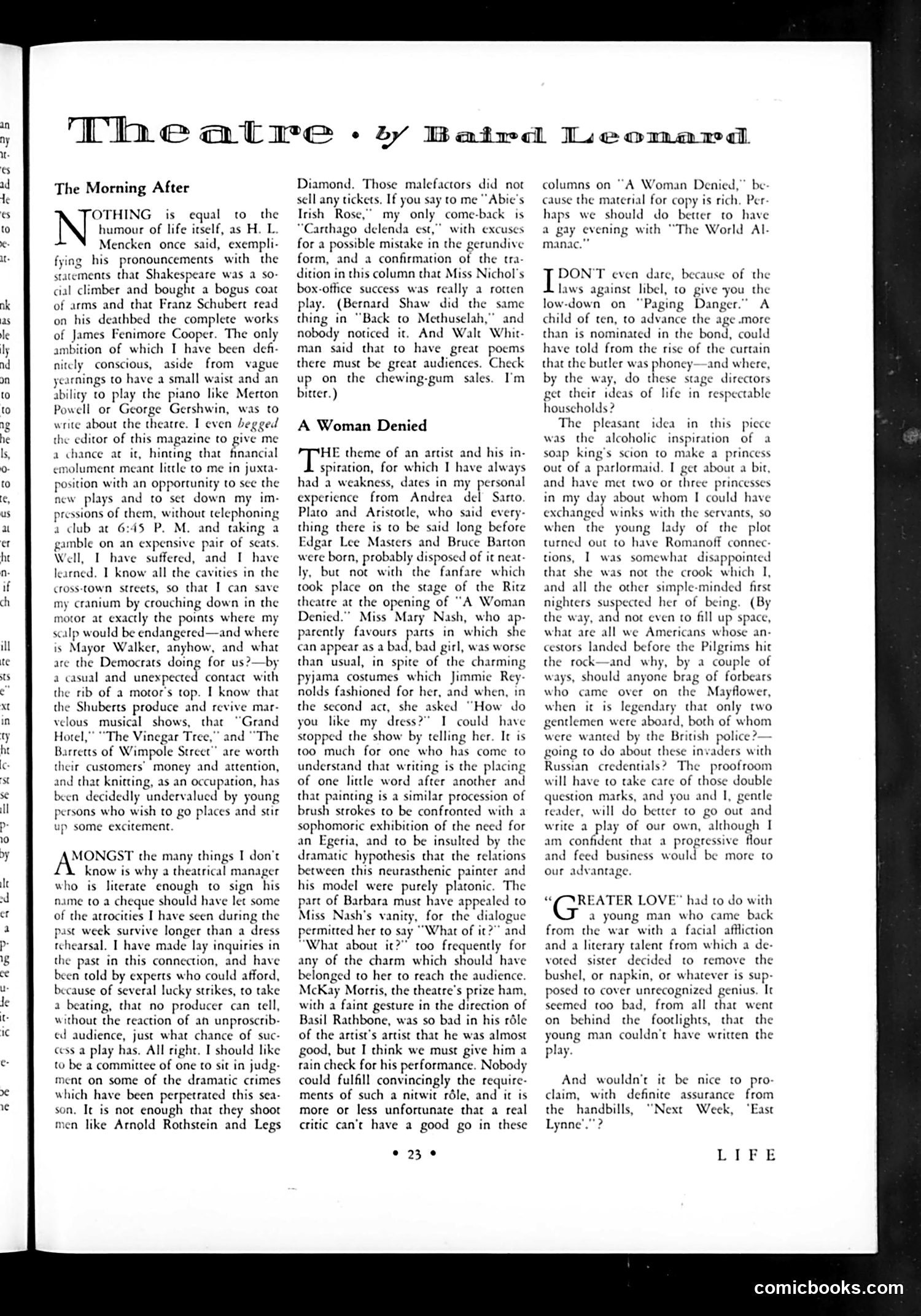 Life — March 20, 1931 — page 25 of 37