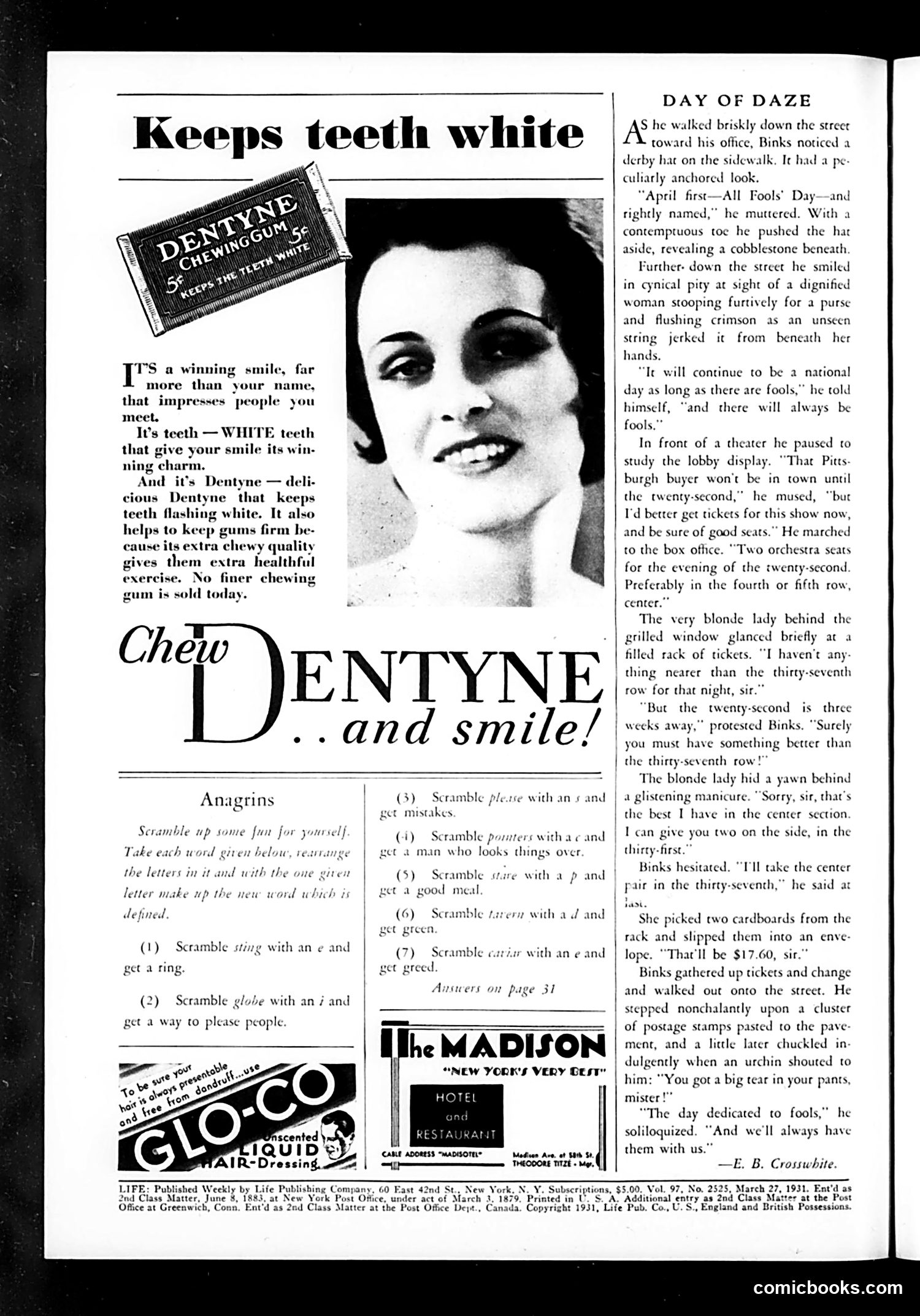 Life — March 27, 1931 — page 4 of 36