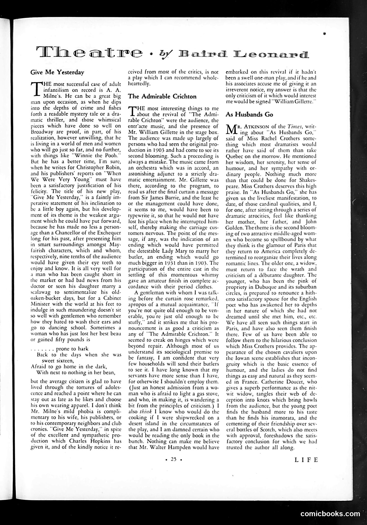 Life — March 27, 1931 — page 27 of 36