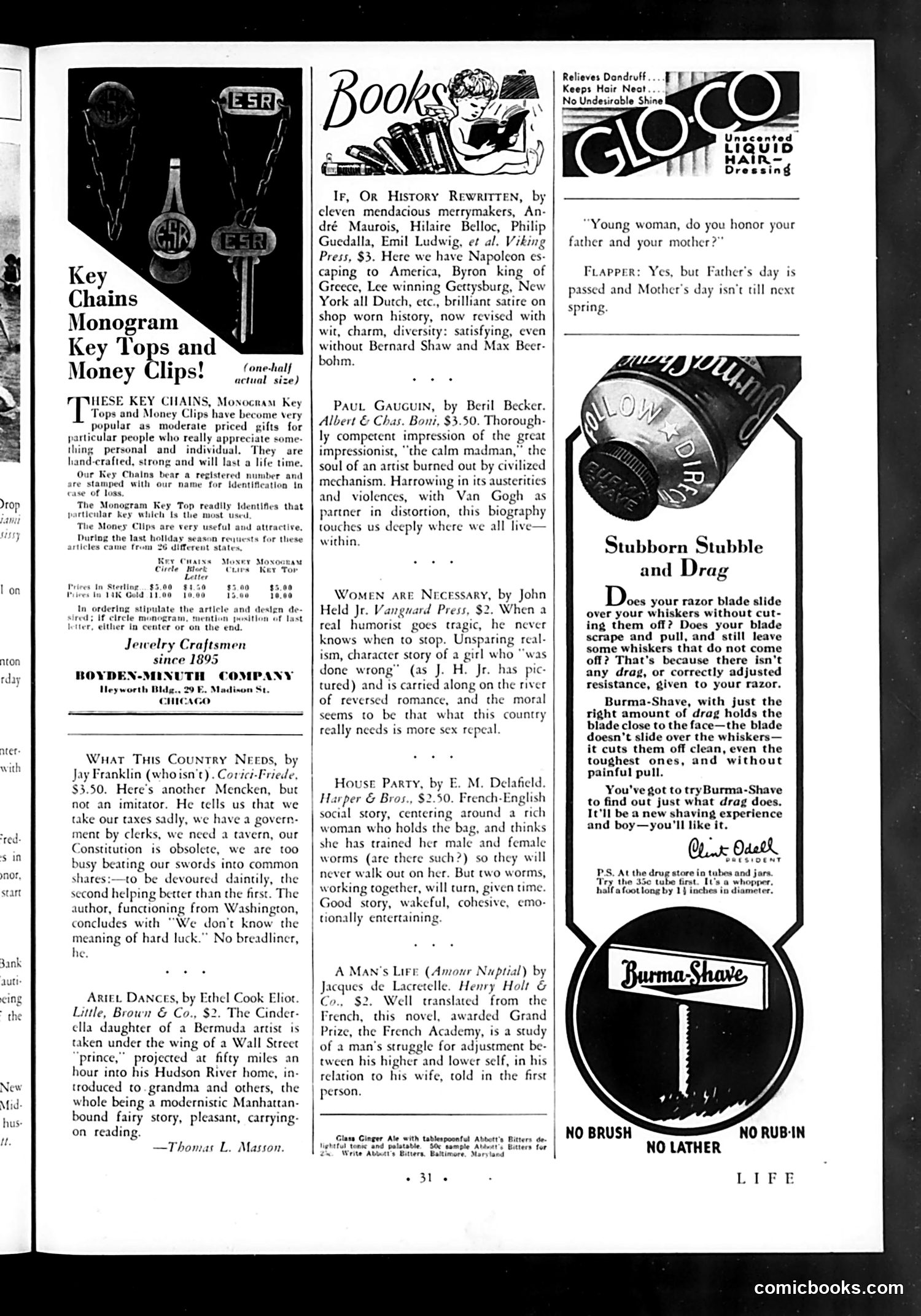 Life — April 3, 1931 — page 33 of 36