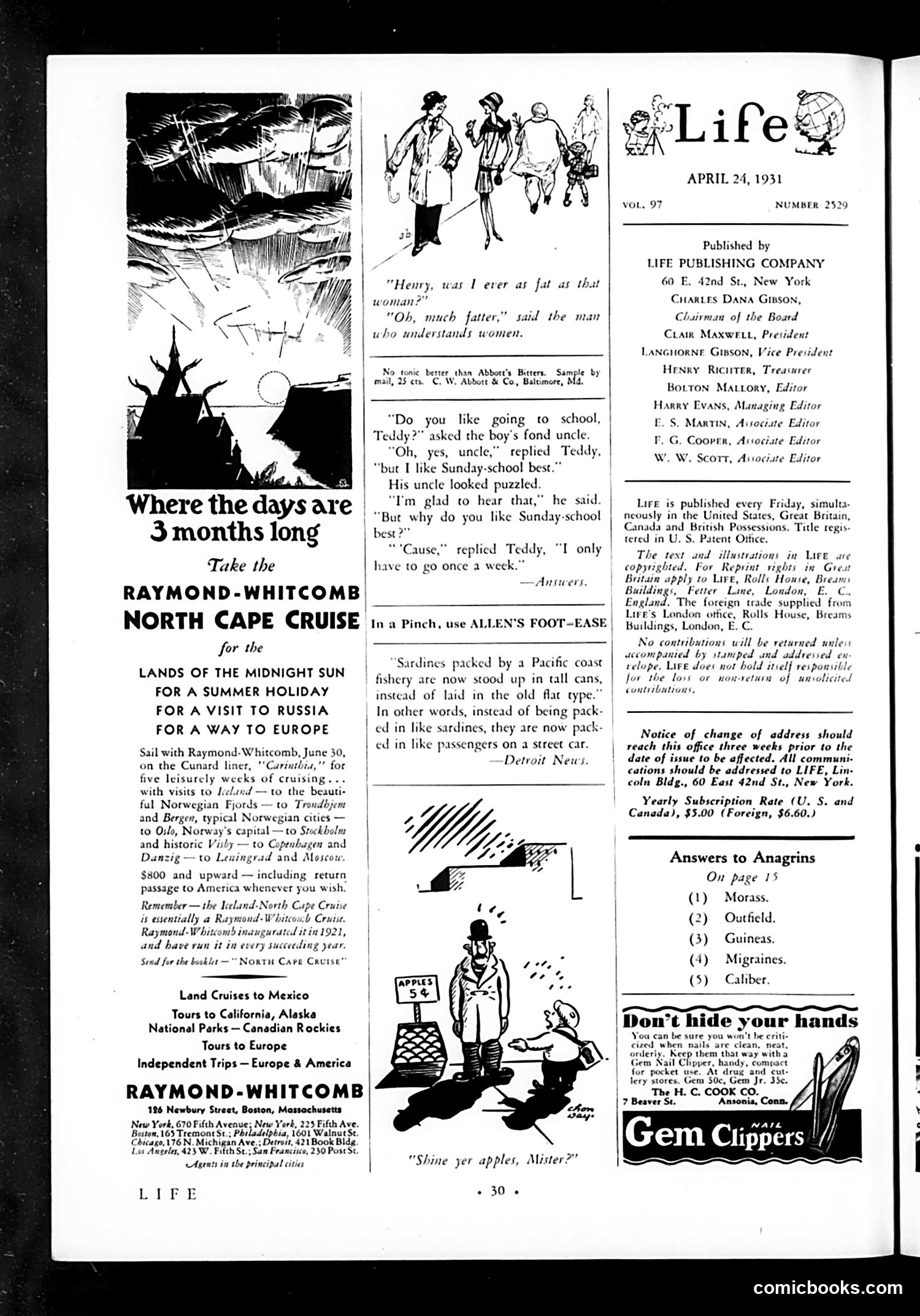 Life — April 24, 1931 — page 32 of 36