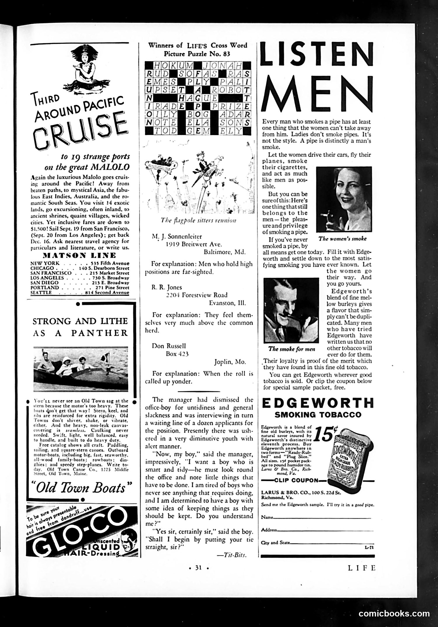 Life — April 24, 1931 — page 33 of 36