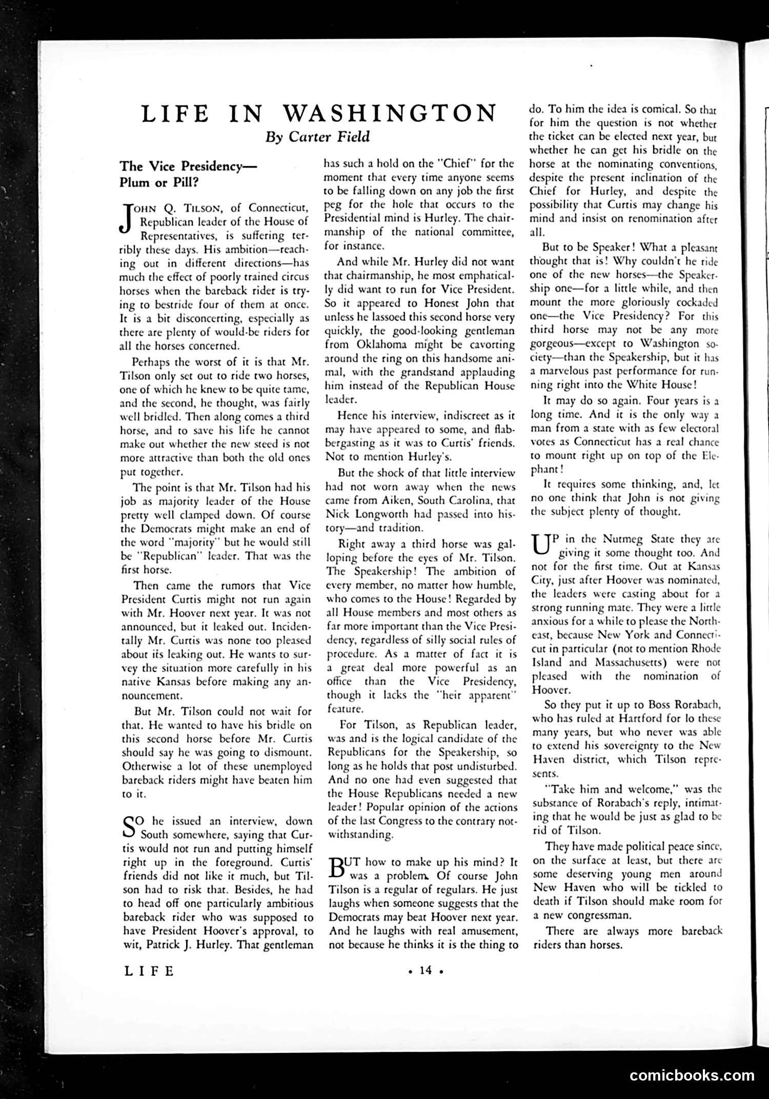 Life — May 1, 1931 — page 16 of 36
