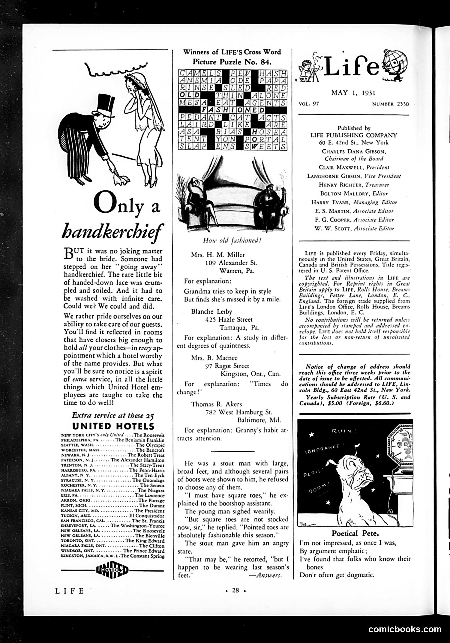 Life — May 1, 1931 — page 30 of 36