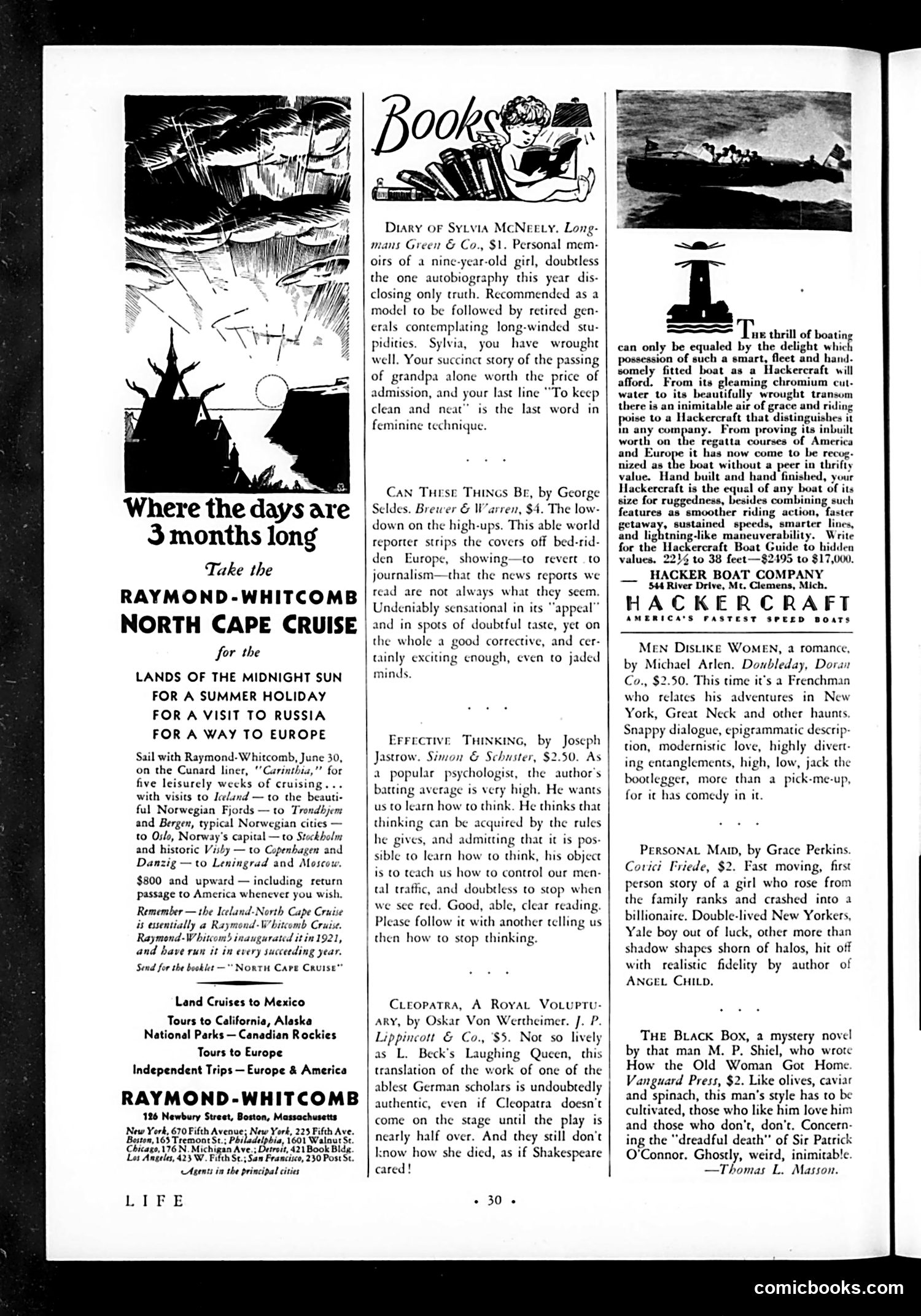 Life — May 1, 1931 — page 32 of 36