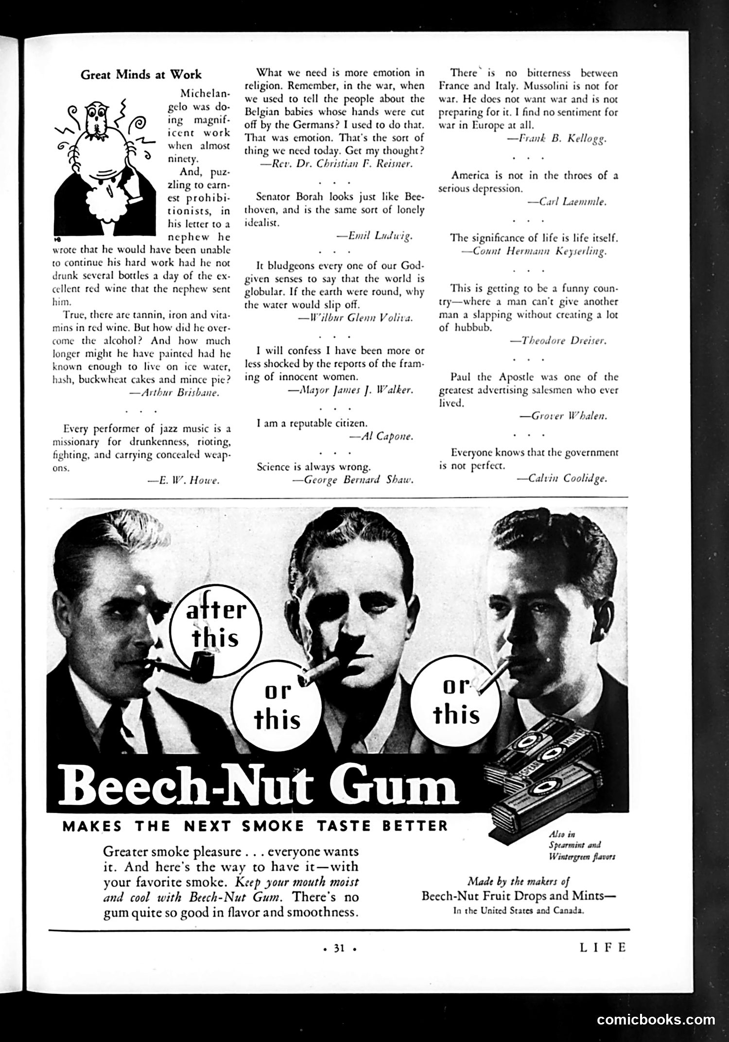 Life — May 1, 1931 — page 33 of 36