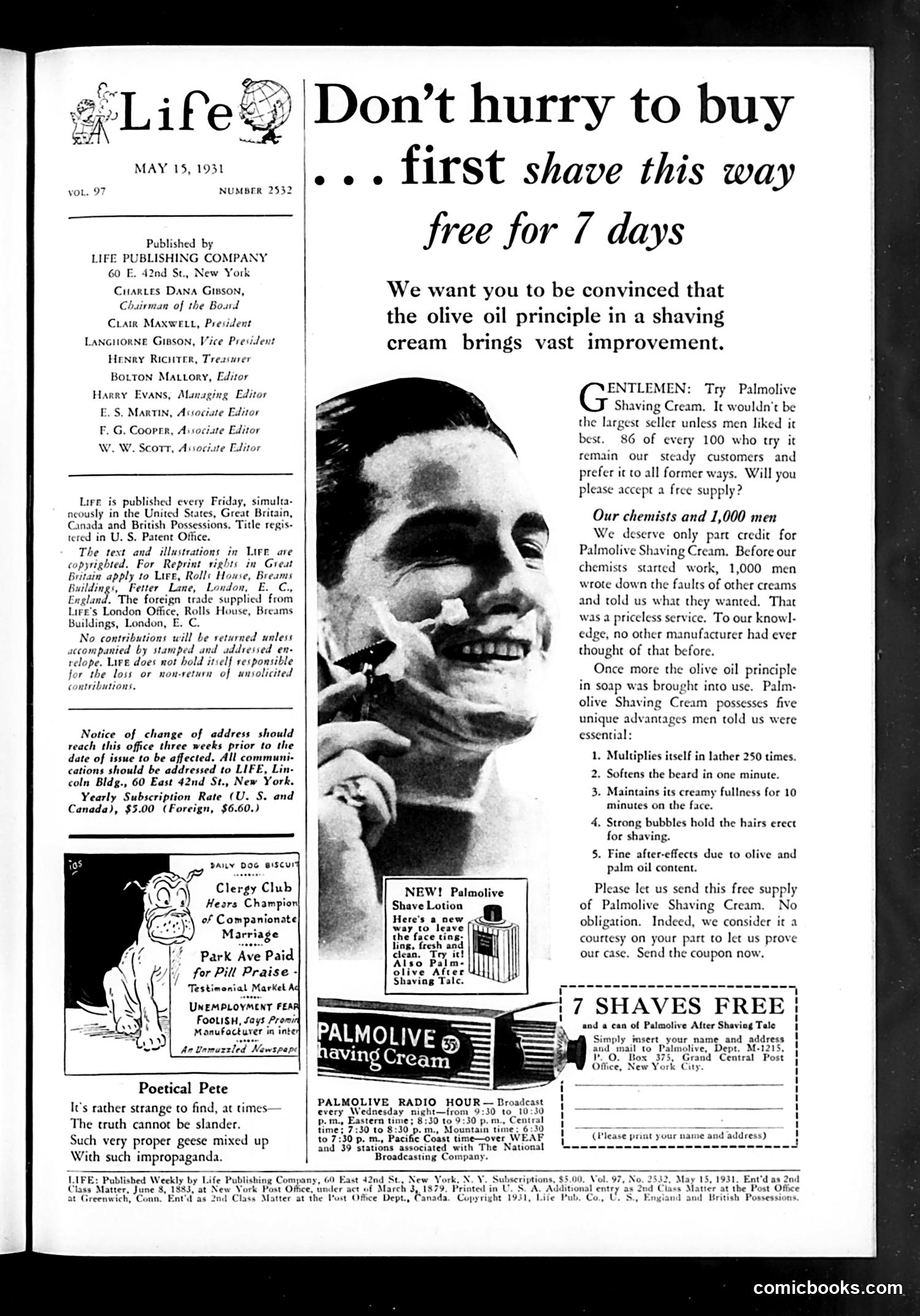 Life — May 15, 1931 — page 3 of 36