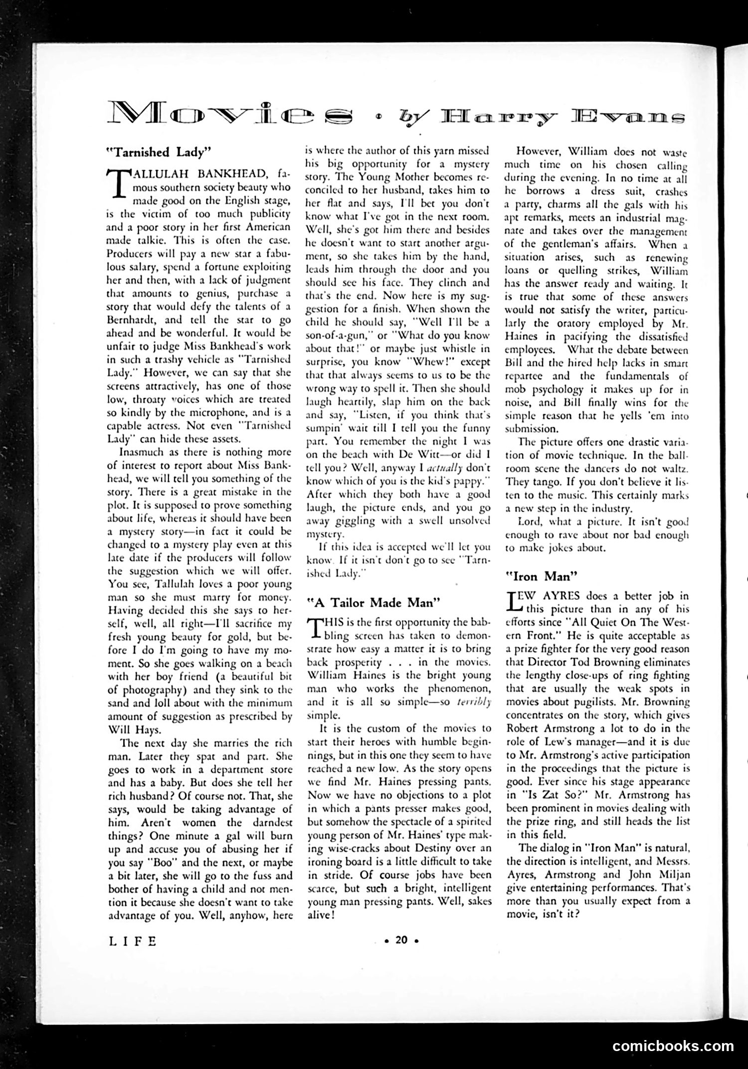 Life — May 15, 1931 — page 22 of 36