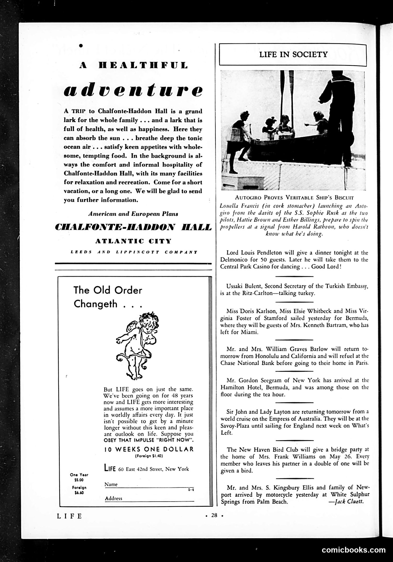 Life — May 22, 1931 — page 30 of 36