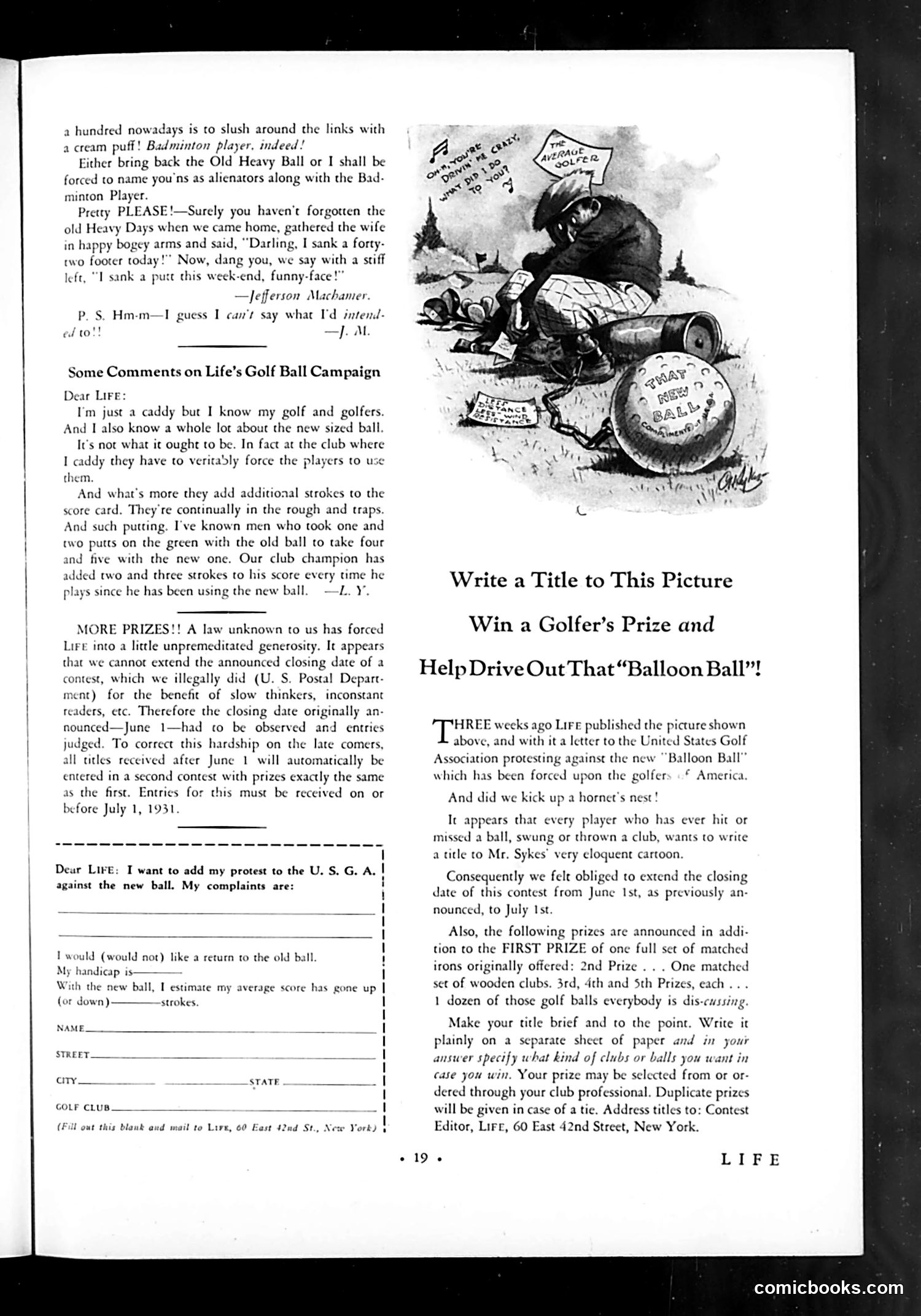 Life — June 12, 1931 — page 21 of 37