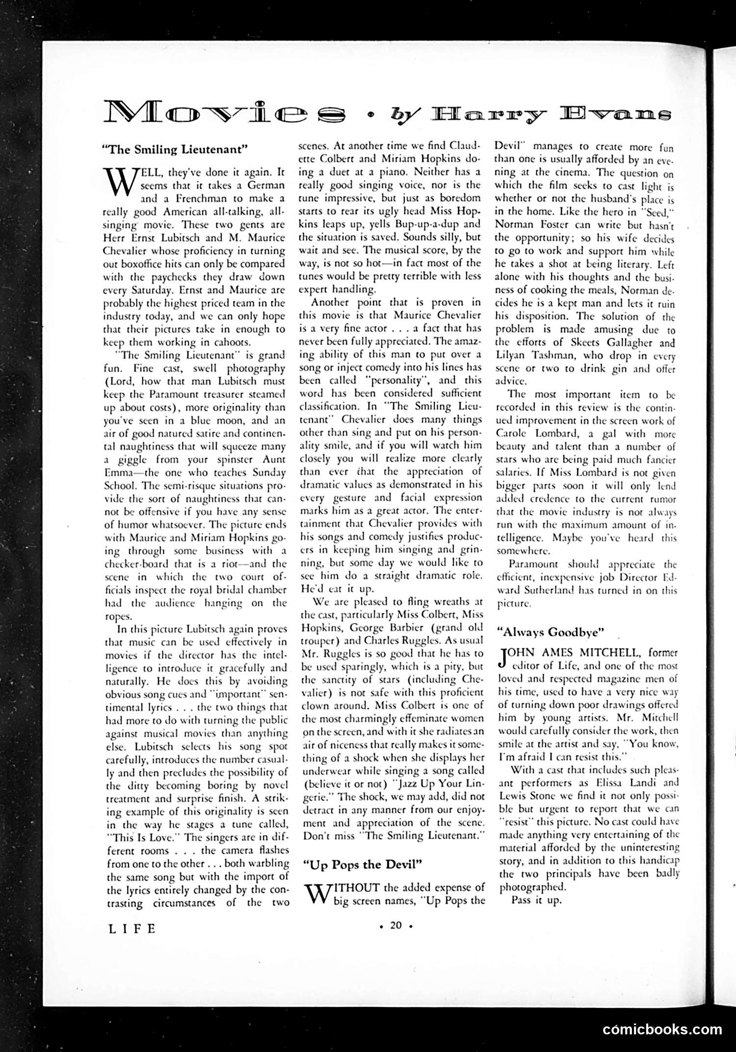 Life — June 12, 1931 — page 22 of 37