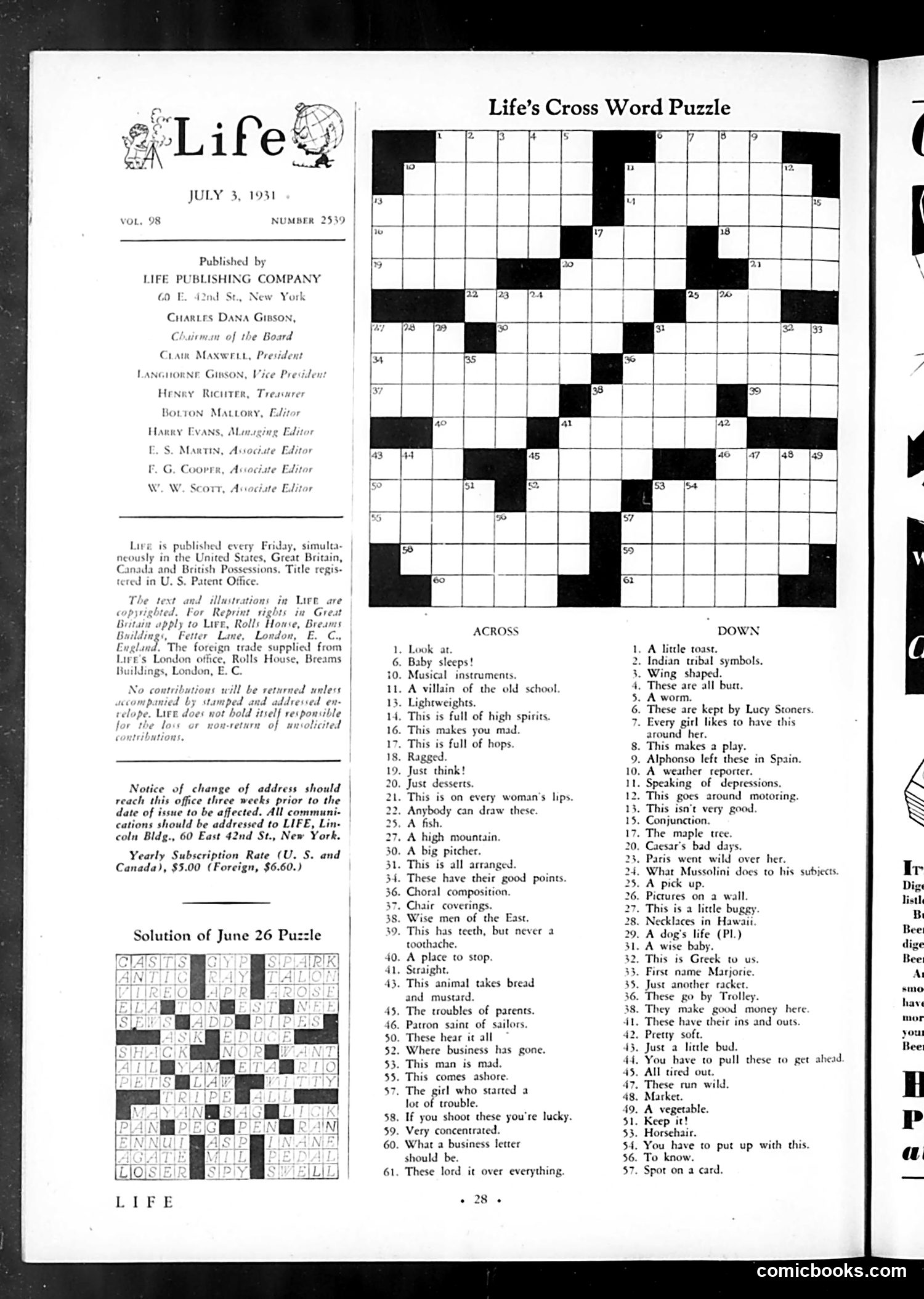 Life — July 3, 1931 — page 30 of 36