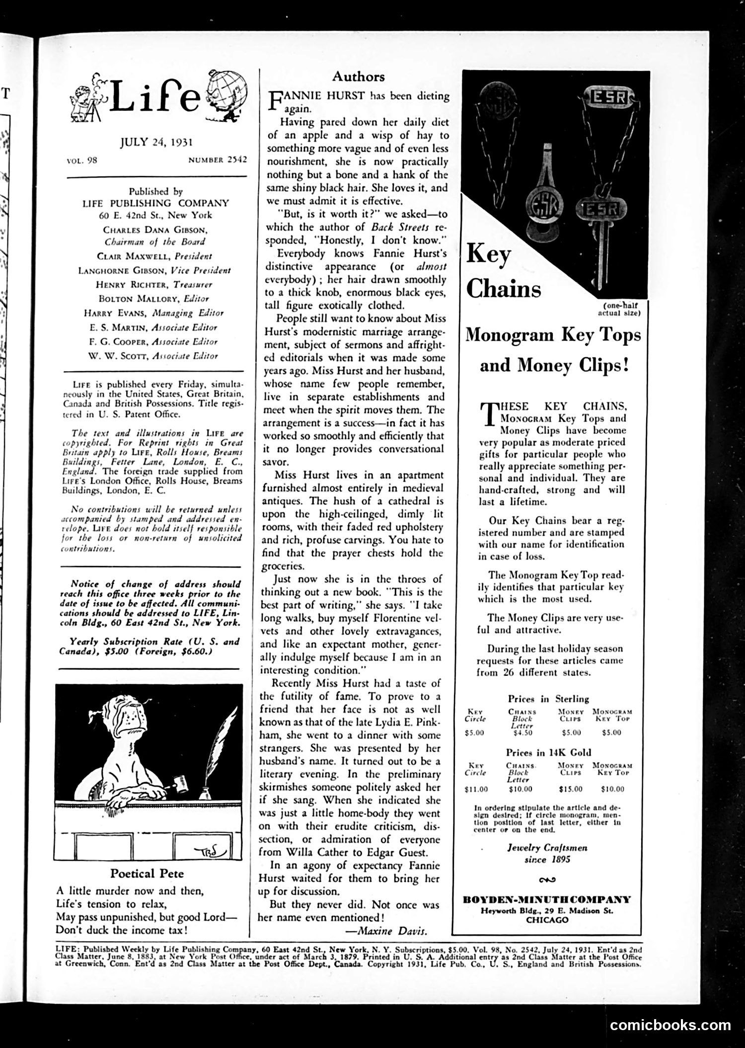 Life — July 24, 1931 — page 3 of 36