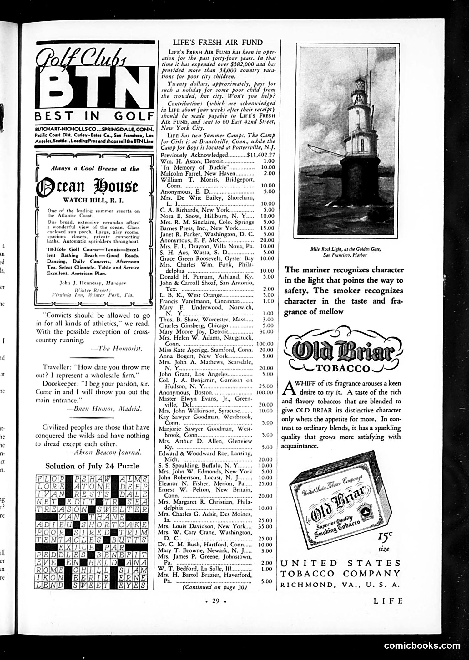 Life — July 31, 1931 — page 31 of 37